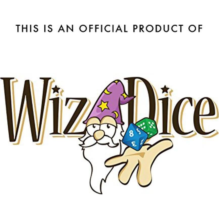 Dados Poliedricos Wiz Dice Serie II Fuego de Hadas 7 piezas