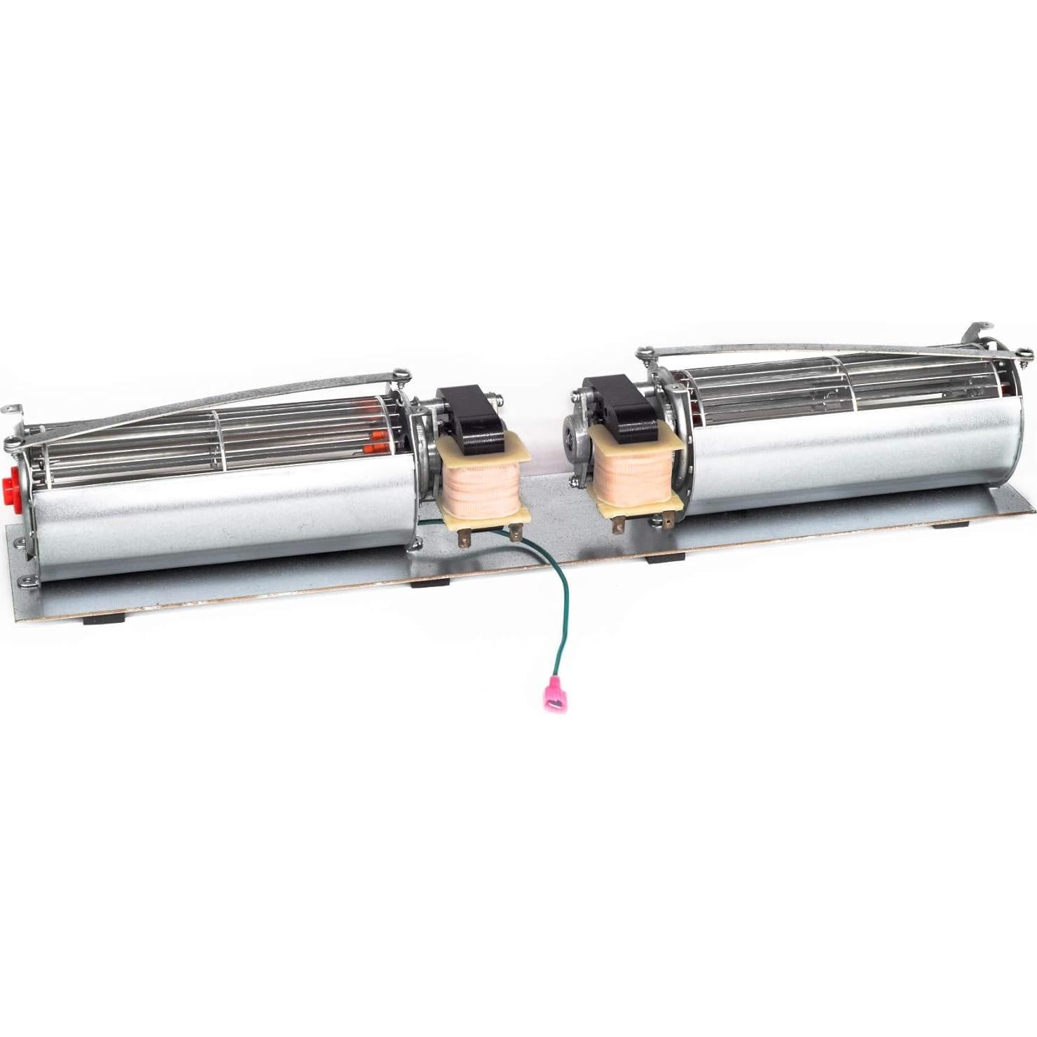 Kit Ventilador Doble RCFK FireplaceBlowersOnline | Silencioso, 220 CFM