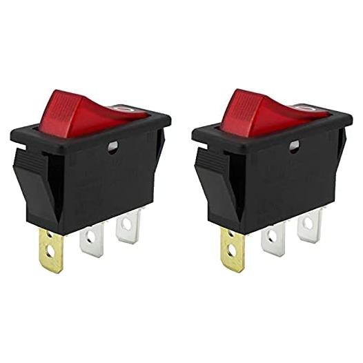 Interruptor de Palanca Iluminado 120927-24 para Chimeneas Eléctricas