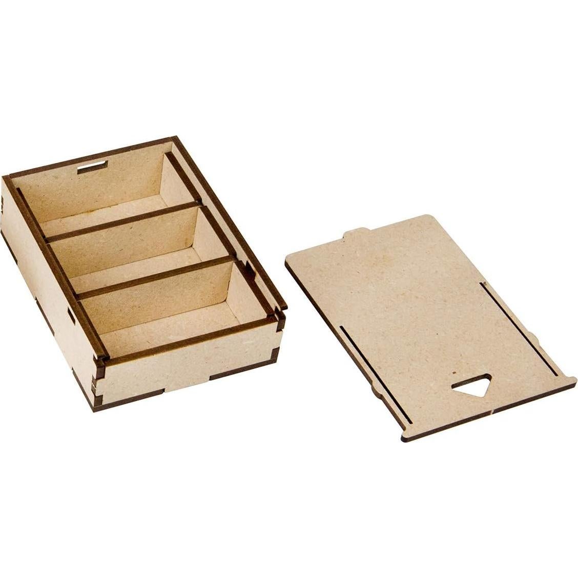 Caja Organizadora de Cartas The Broken Token - Madera Compacta