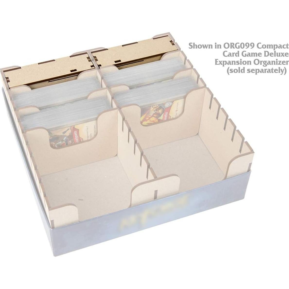 Caja Organizadora de Cartas The Broken Token - Madera Compacta