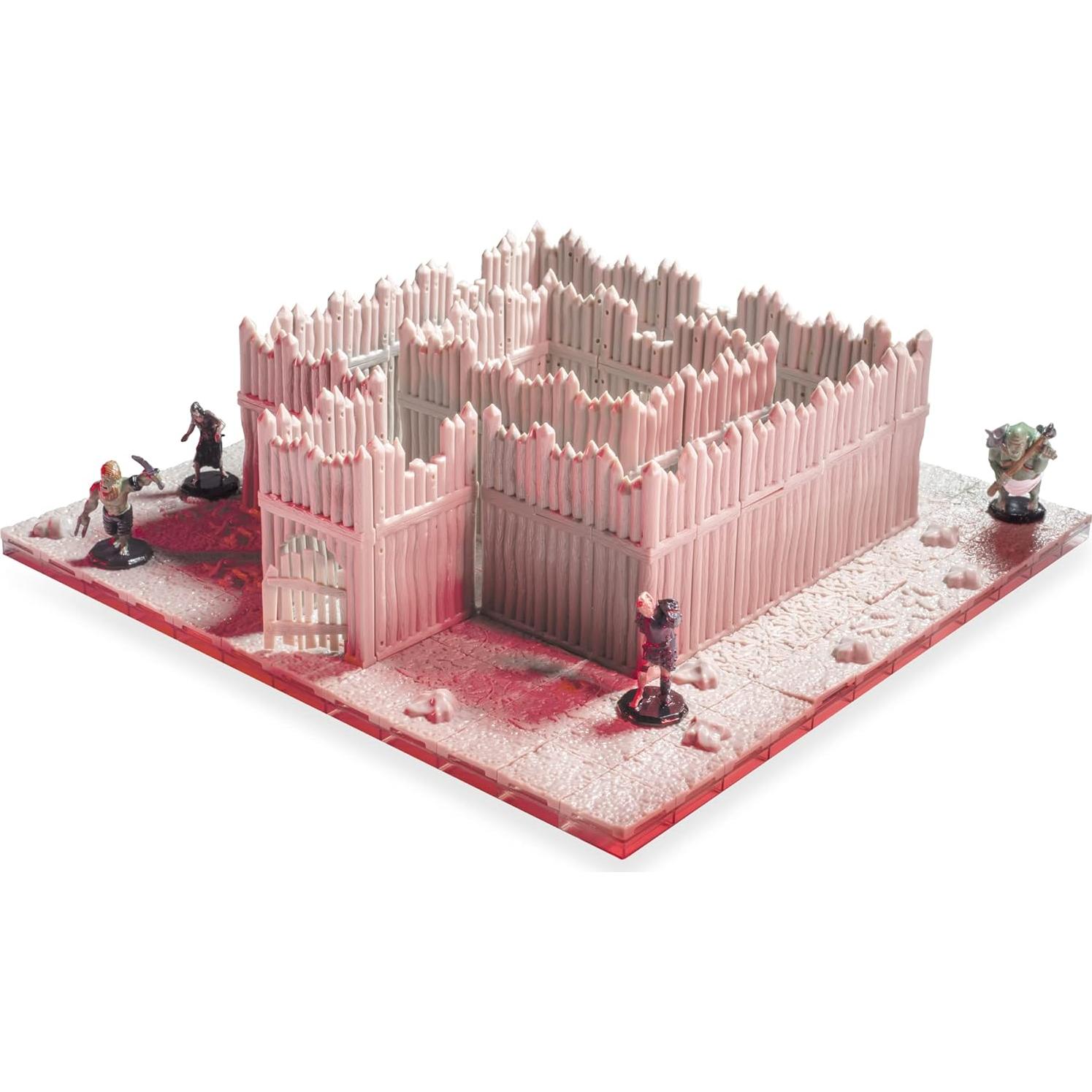 Conjunto Base Palisade Pintable Monster 195 Piezas RPG