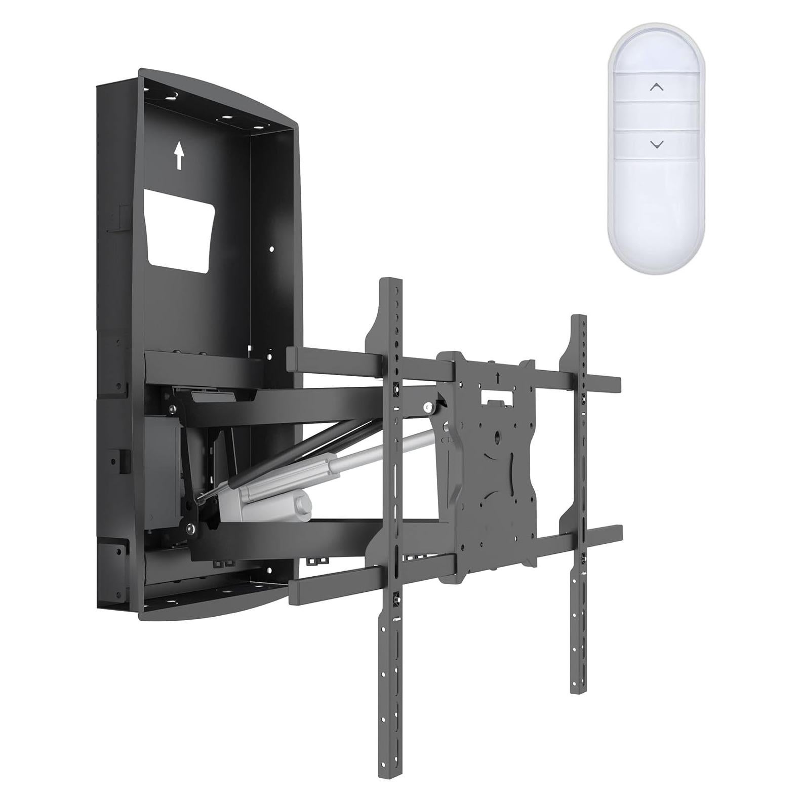 Soporte de TV motorizado Mount-It! para chimenea 80"