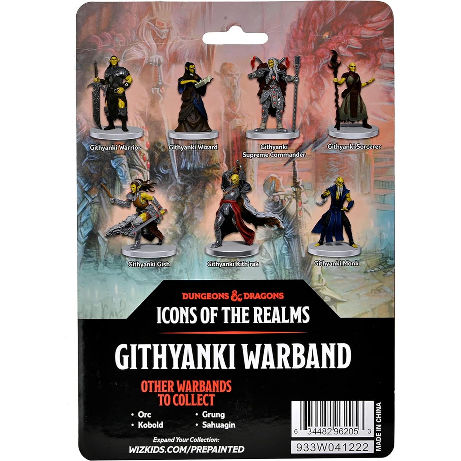 Miniaturas D&D Githyanki Banda de Guerra - 7 Figuras Pintadas