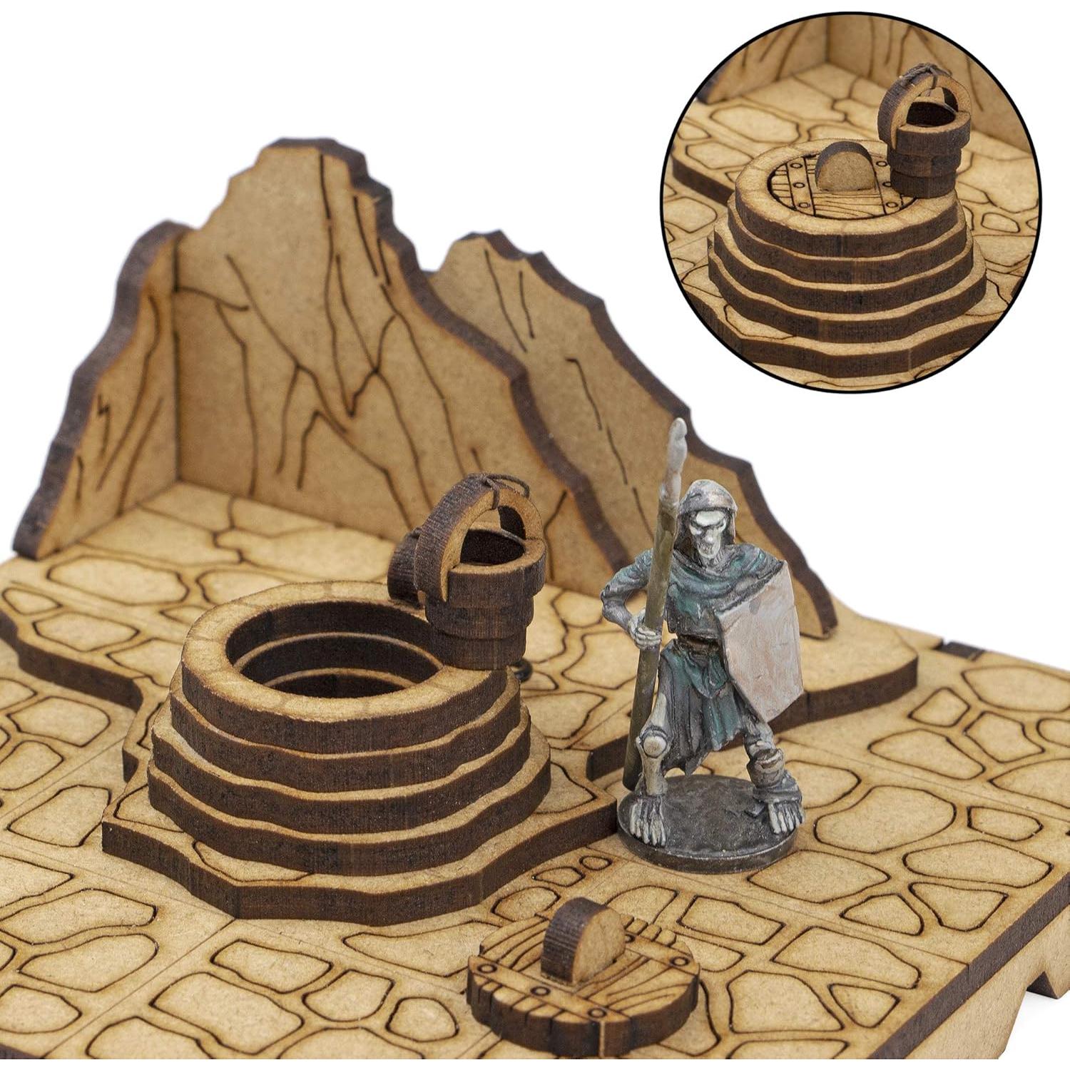 Terreno de Batalla TowerRex para D&D y Wargaming 30x30cm