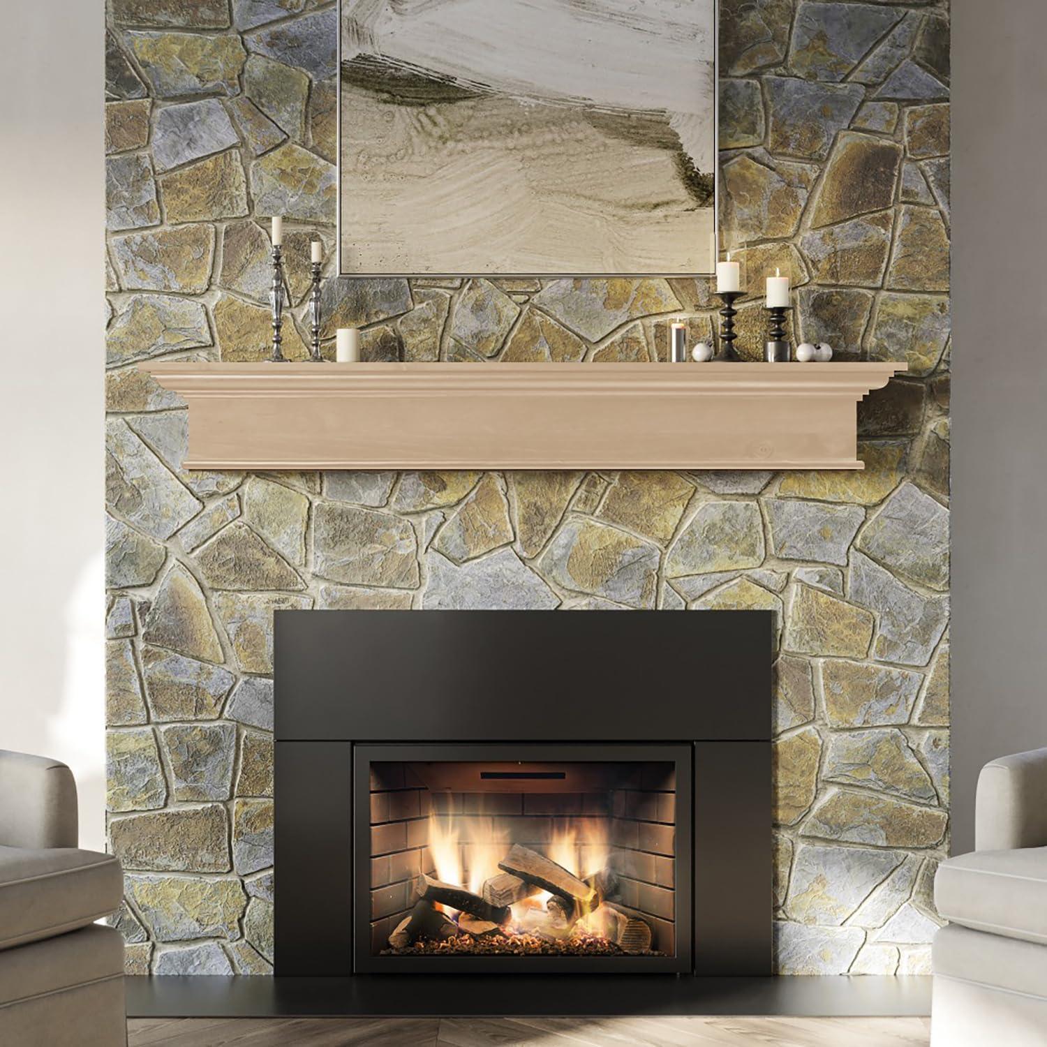 Repisa de Chimenea Flotante MANTELSDIRECT Bellamy 182 cm