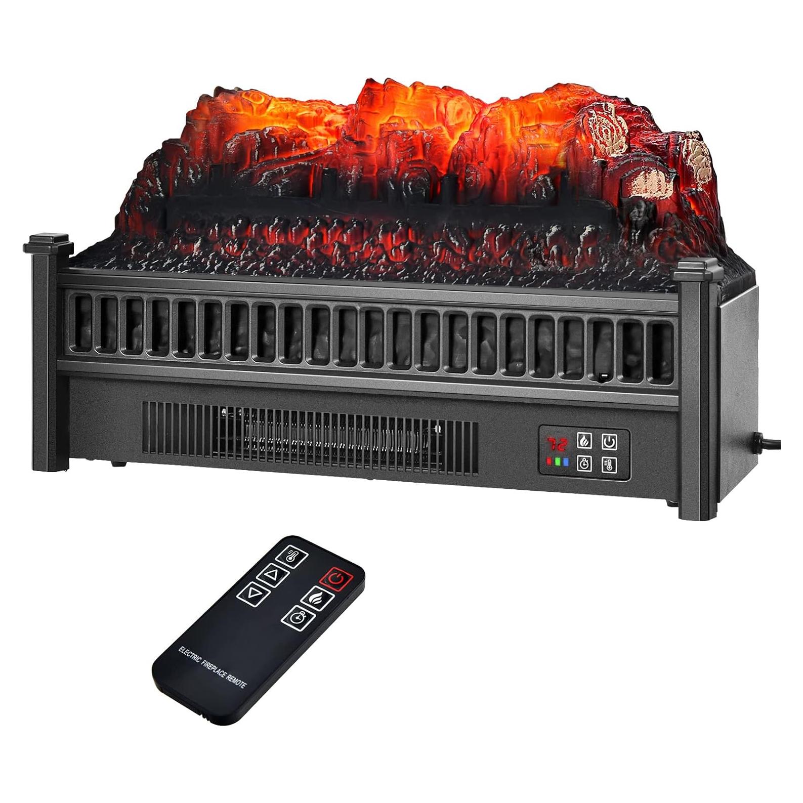 Calefactor Eléctrico Tangkula SF413-23A 1400W con Control Remoto