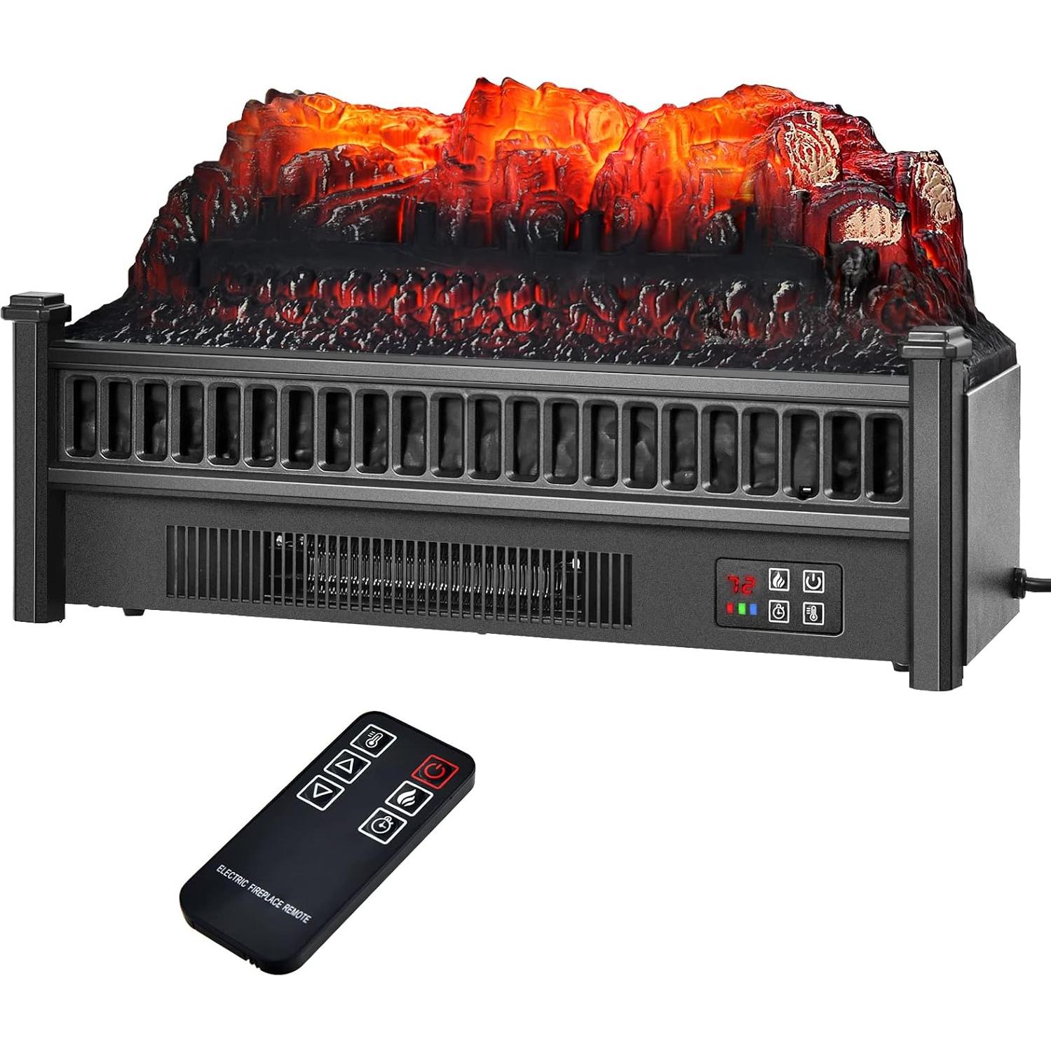 Calefactor Eléctrico Tangkula SF413-23A 1400W con Control Remoto