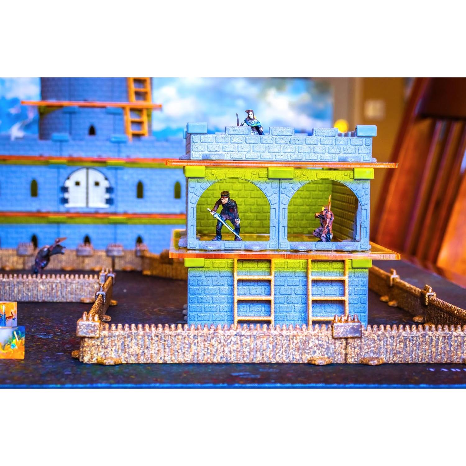 Conjunto de Castillo DCD - 168 Piezas para DND y RPGs