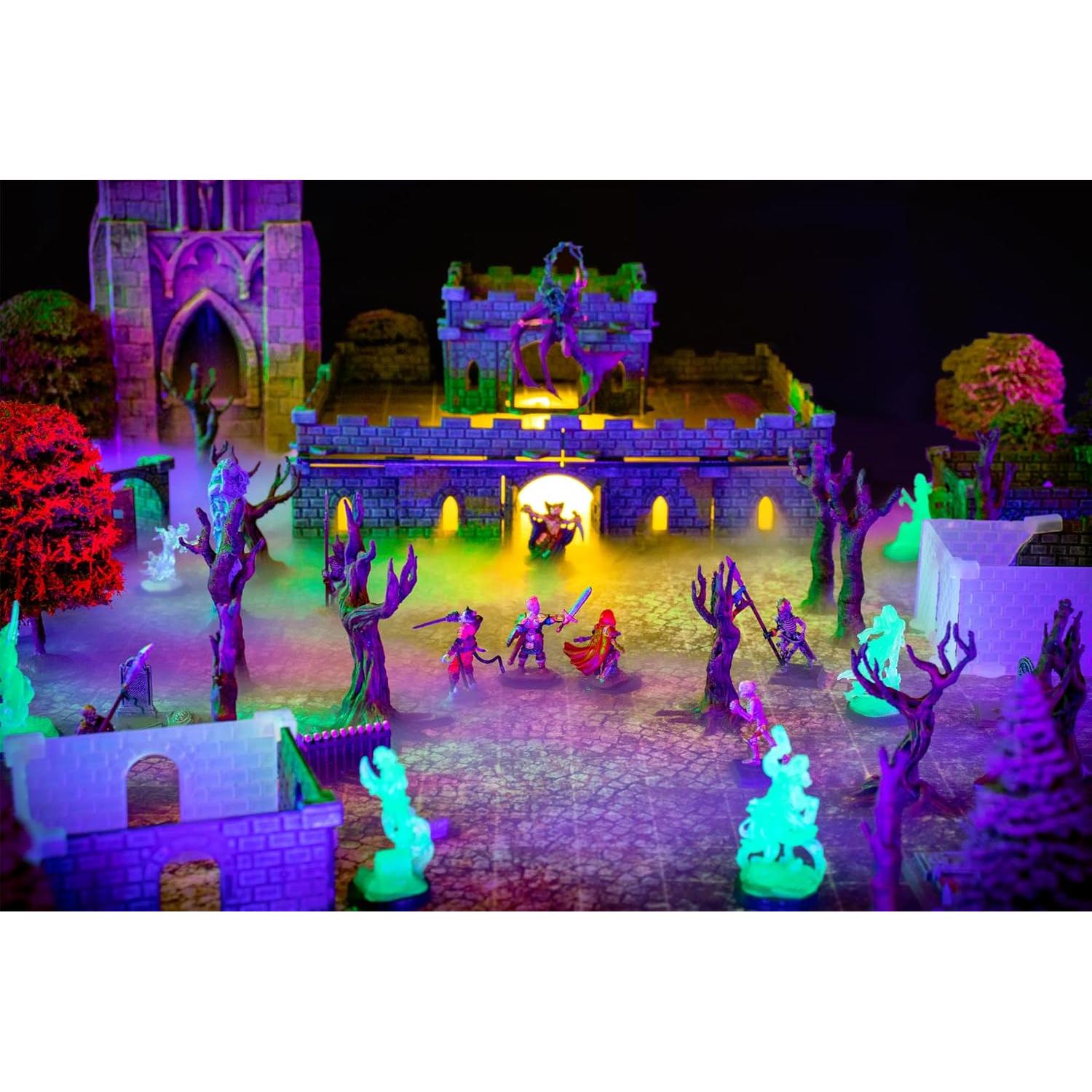 Conjunto de Castillo DCD - 168 Piezas para DND y RPGs