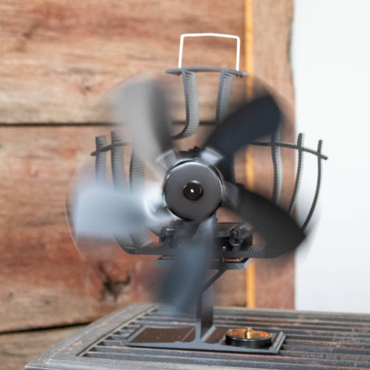 Ventilador de Estufa Oscilante Lehman's 22 cm Aluminio