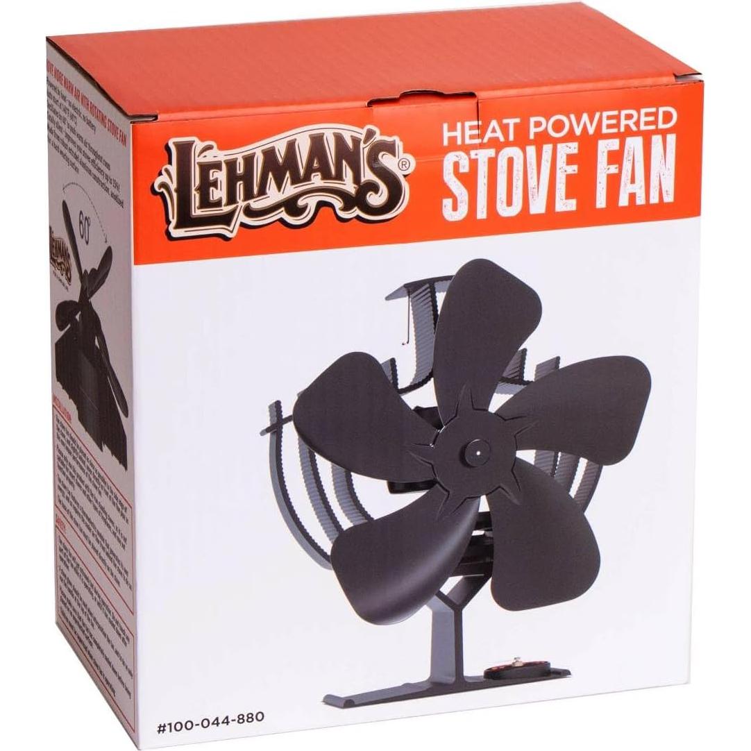 Ventilador de Estufa Oscilante Lehman's 22 cm Aluminio