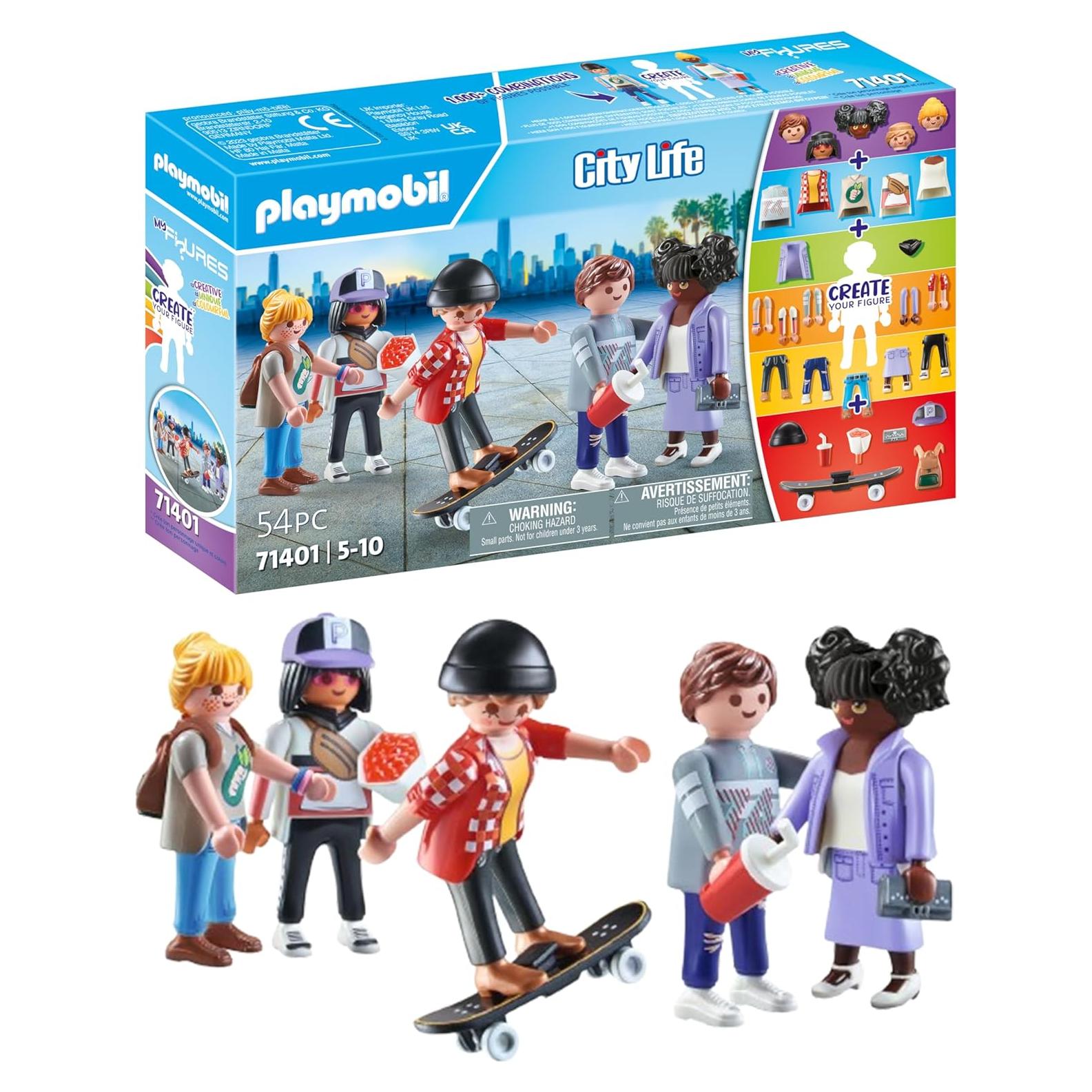 Playmobil Mis Figuras Moda 54 Piezas 5 Figuras 71401