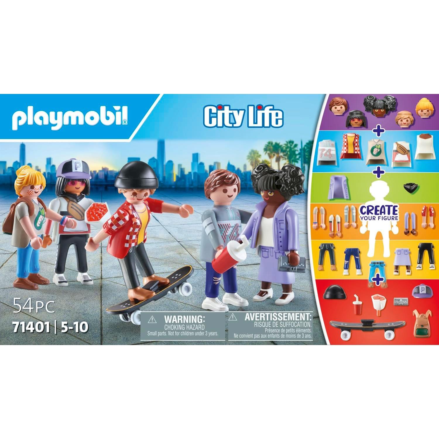 Playmobil Mis Figuras Moda 54 Piezas 5 Figuras 71401