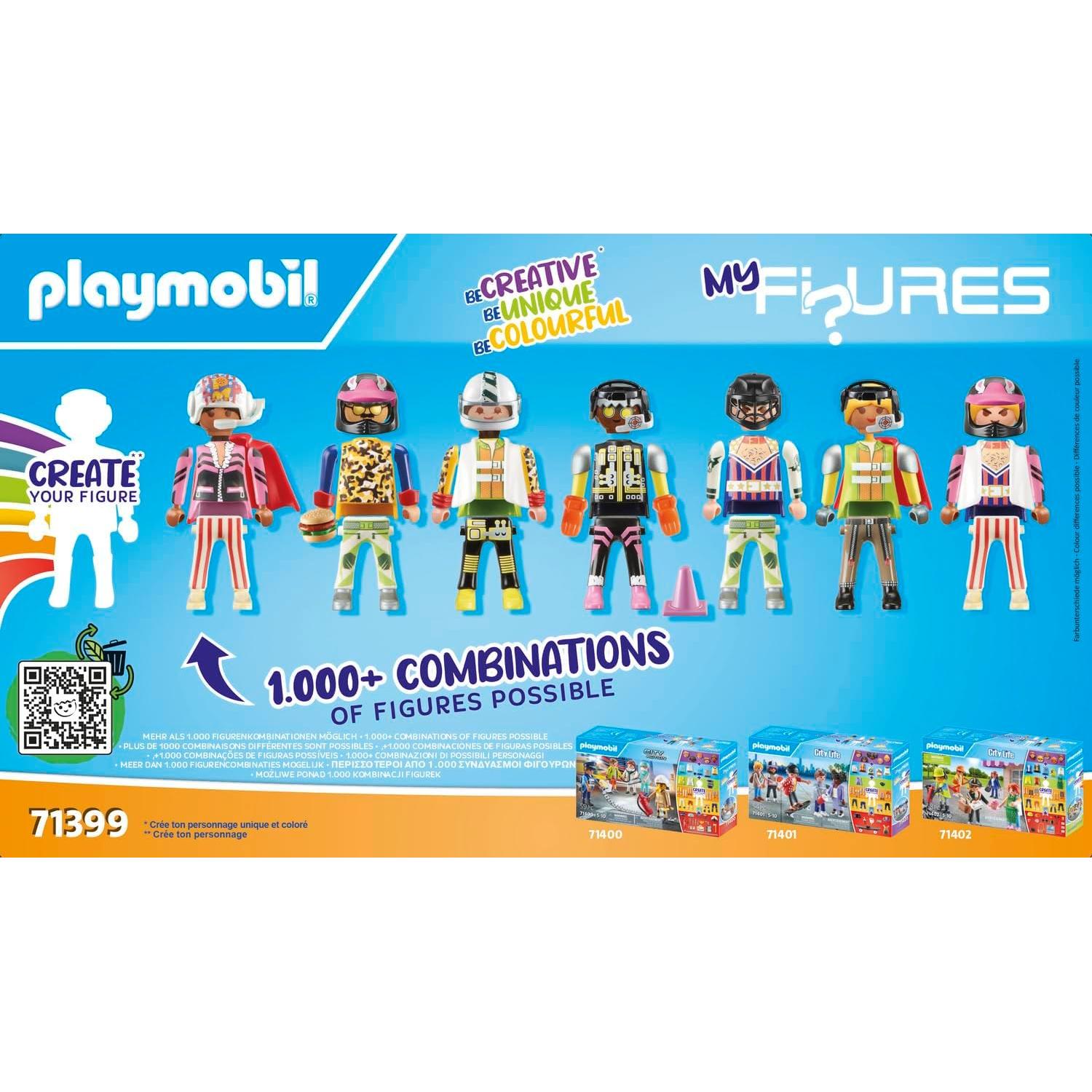 Playmobil Mis Figuras Moda 54 Piezas 5 Figuras 71401