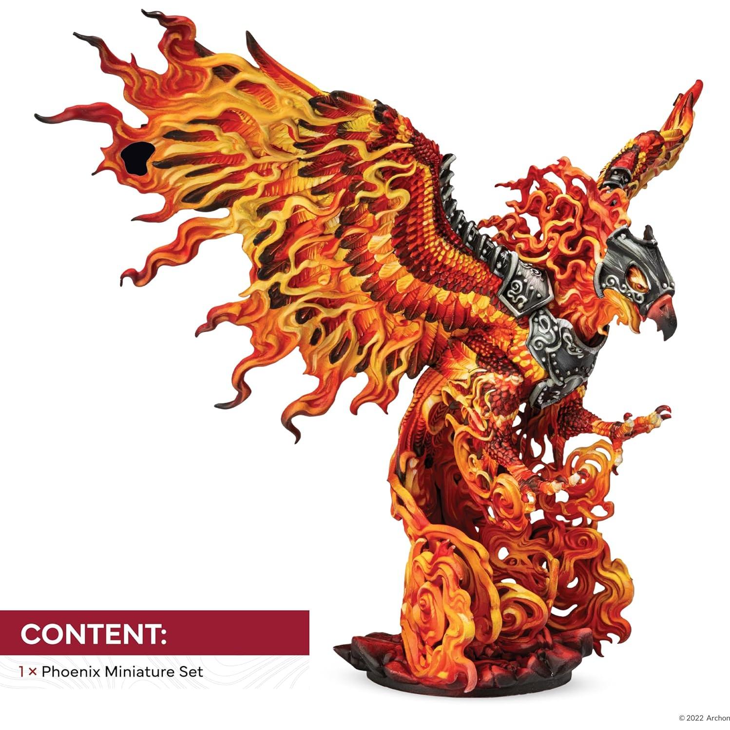 Miniatura Phoenix Dungeons & Lasers 155mm No Pintada