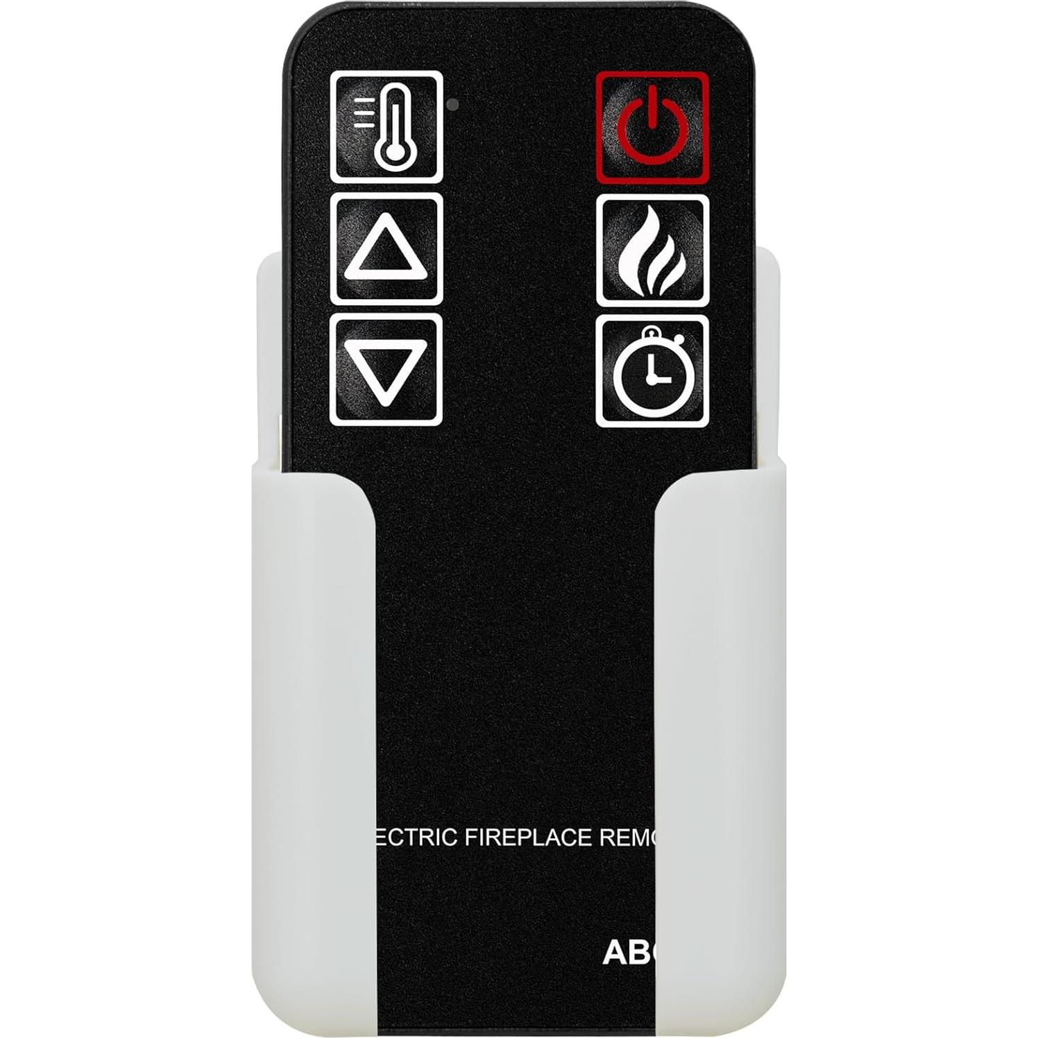 Control Remoto HOMCOM 3D Calefactor Chimenea Eléctrica