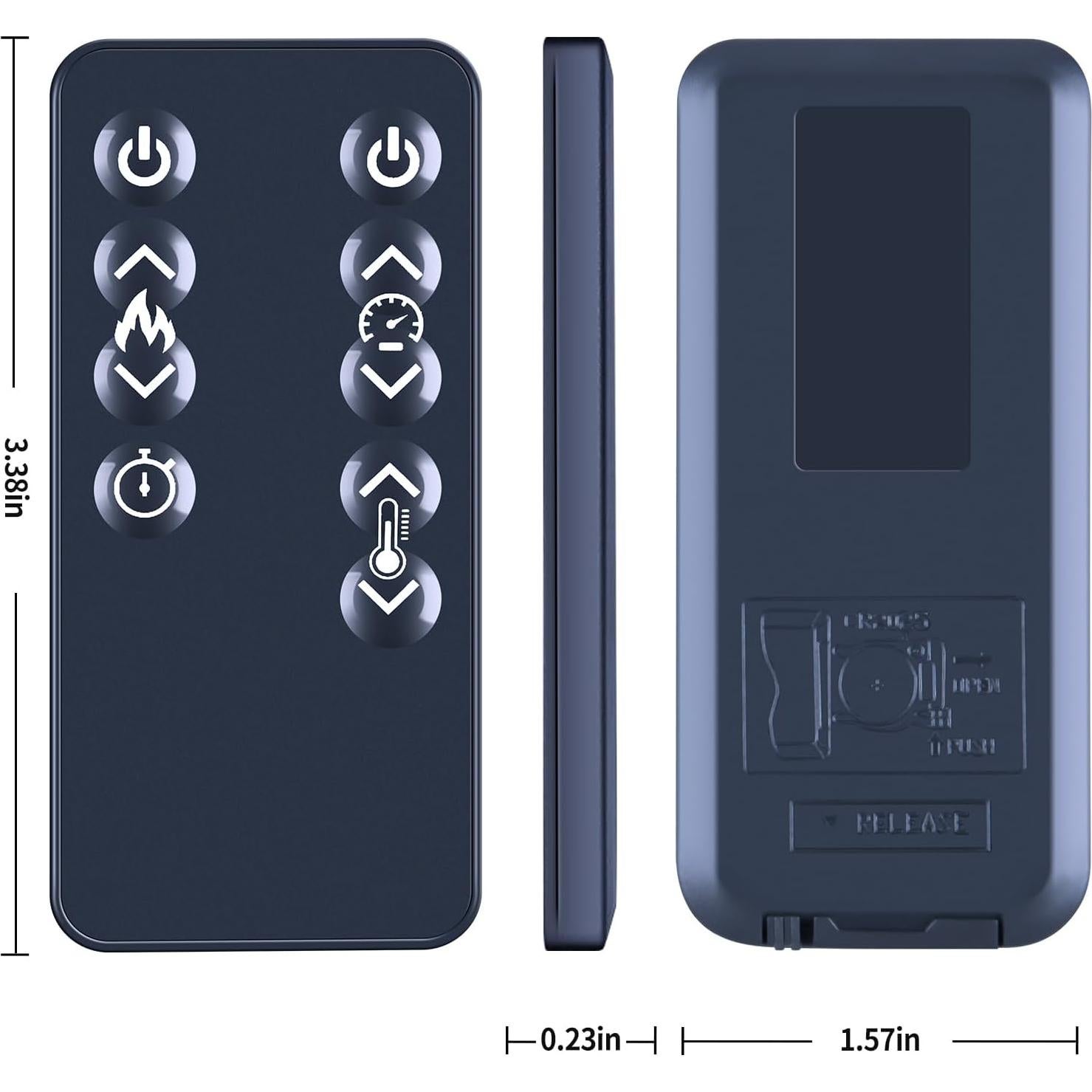 Control Remoto PZL para Calefactor Mocifi y Festivo