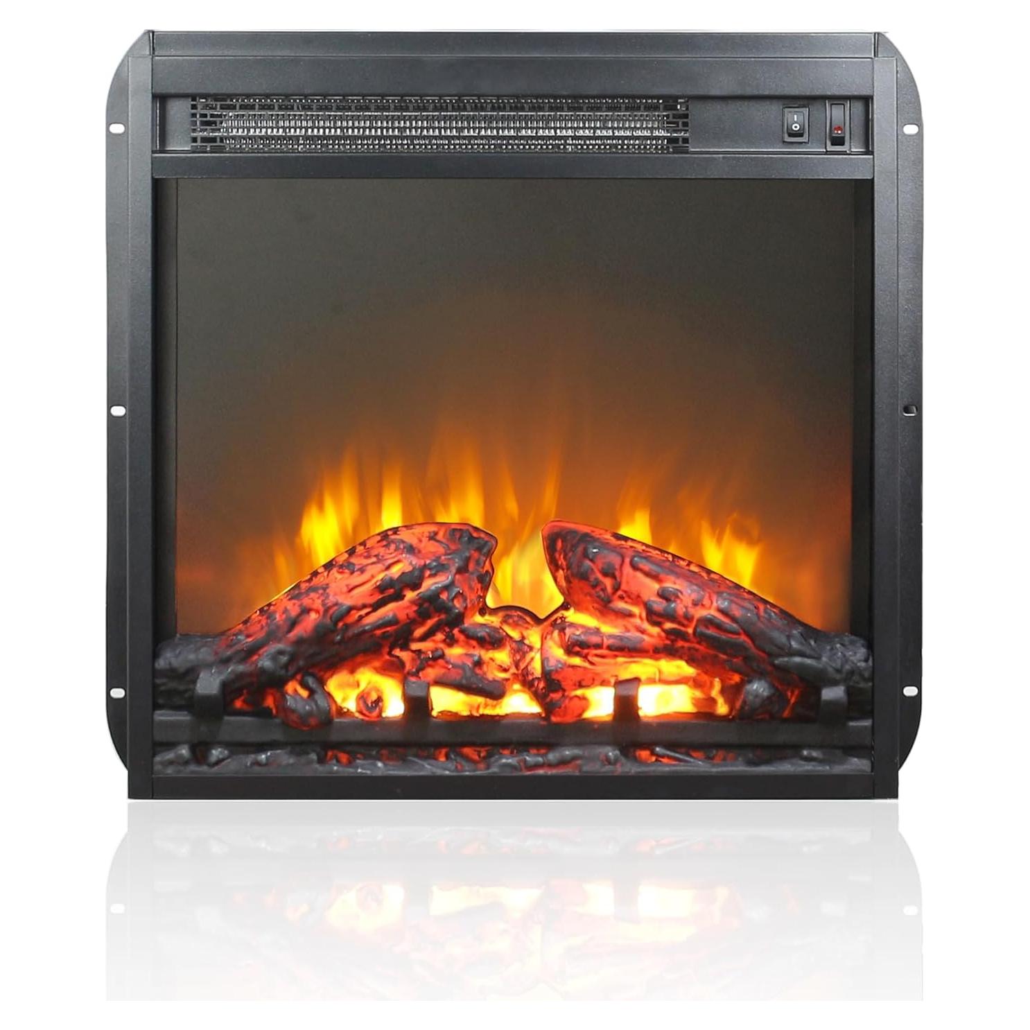 Calentador de Chimenea Eléctrica NUMNBE 03 Compacto y Eficiente