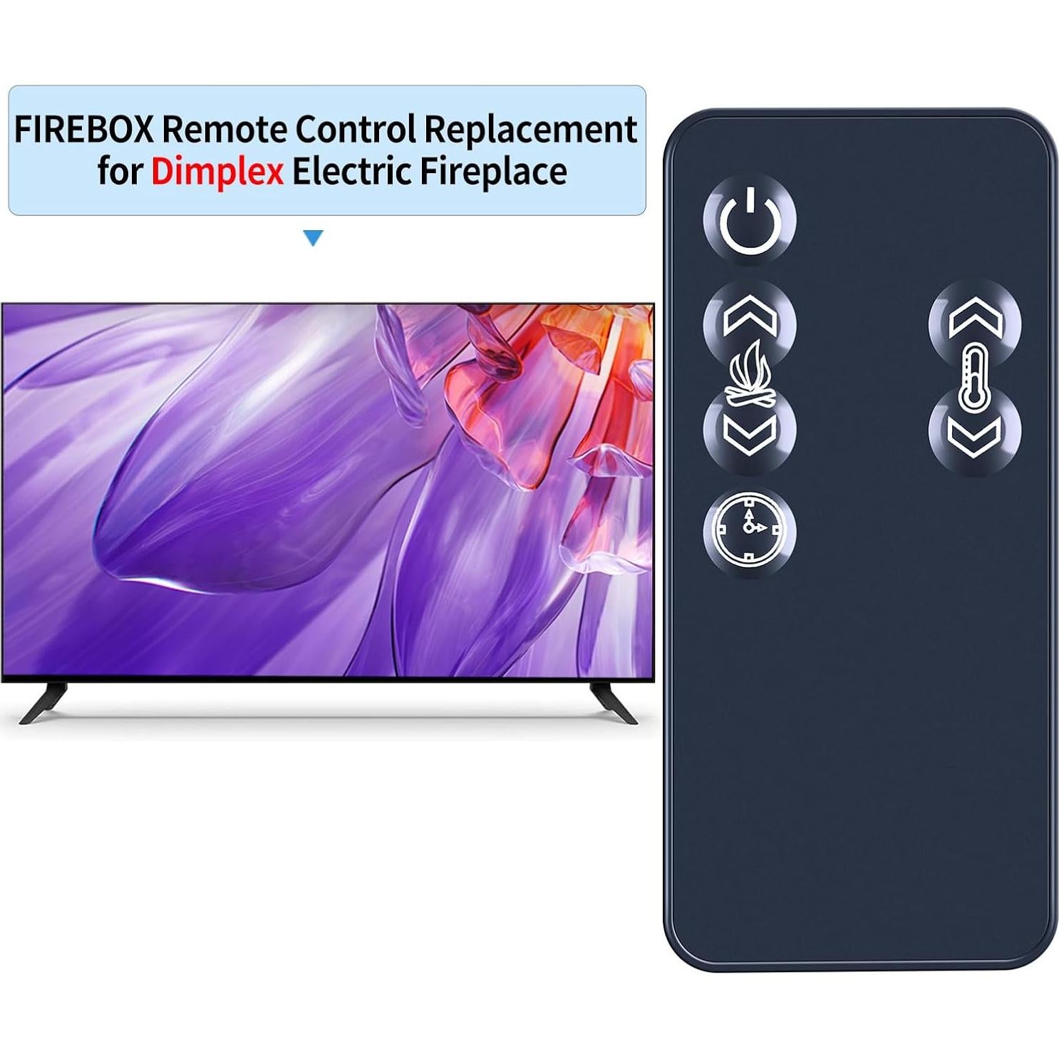 Control Remoto PZL para Real Flame 4099 y Calefactor AKDY