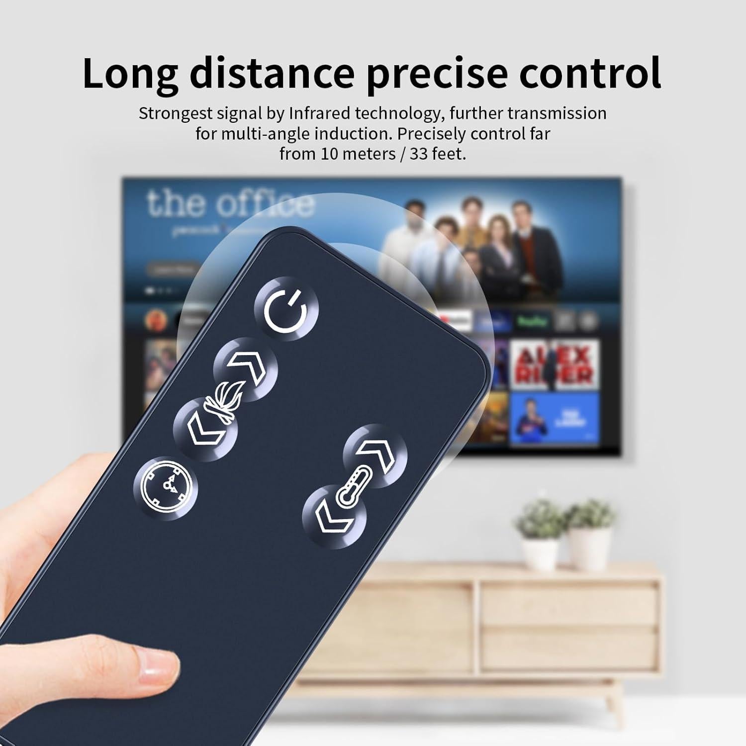 Control Remoto PZL para Real Flame 4099 y Calefactor AKDY