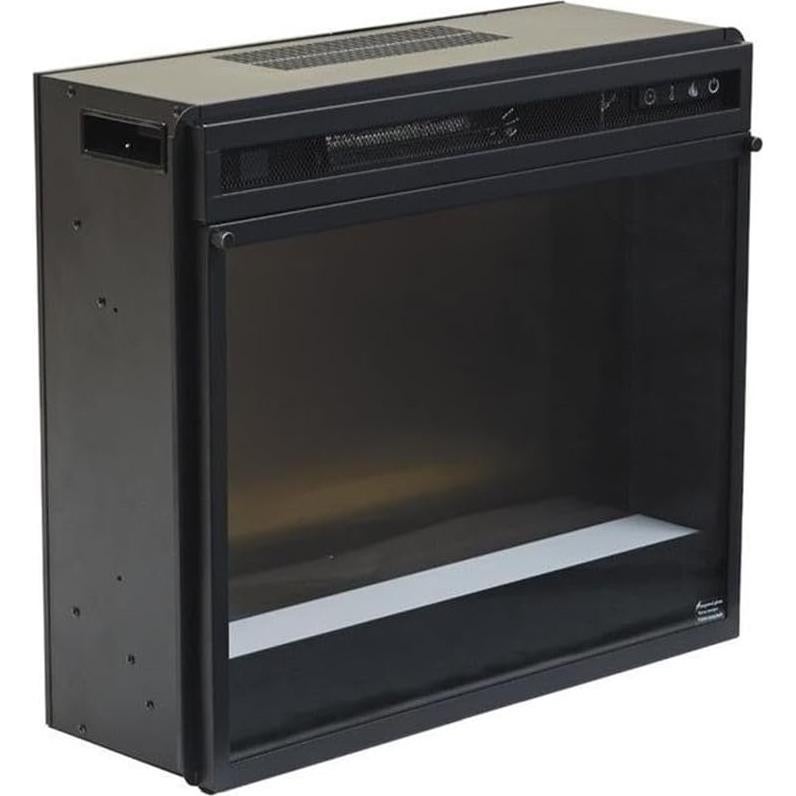 Insertar Chimenea Eléctrica LED Bowery Hill 55,56 cm Negro