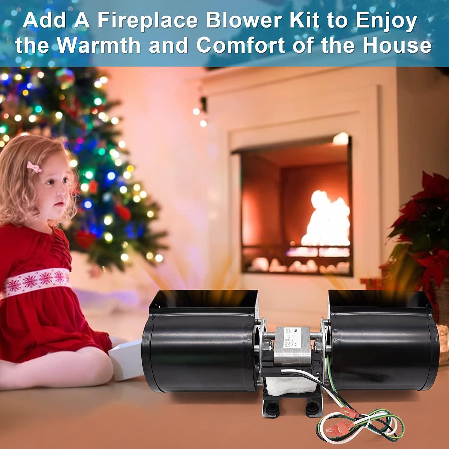 Kit de Ventilador GFK-160A Hipoilk para Chimenea 160 CFM