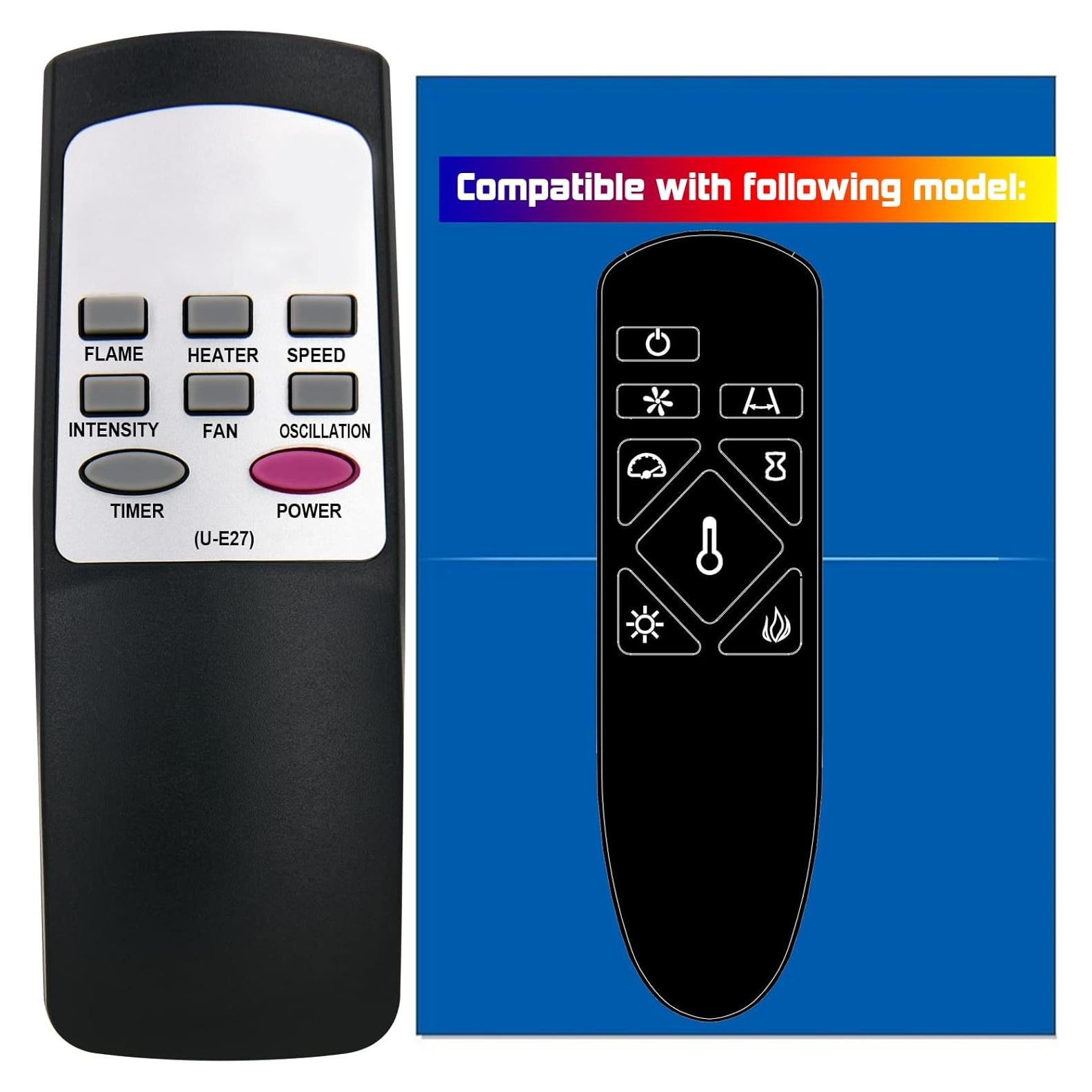 Control Remoto Reemplazo Chimenea Eléctrica Twin Star