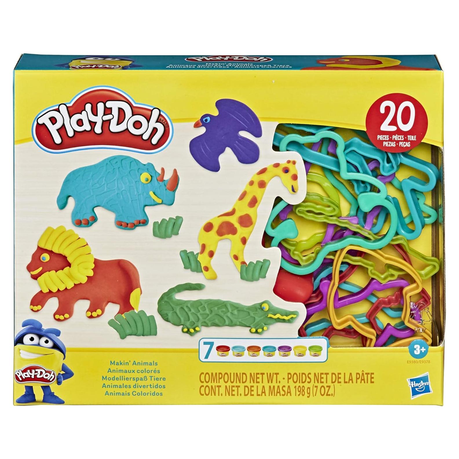 Kit de Animales Play-Doh 20 Piezas 3 Años en Adelante