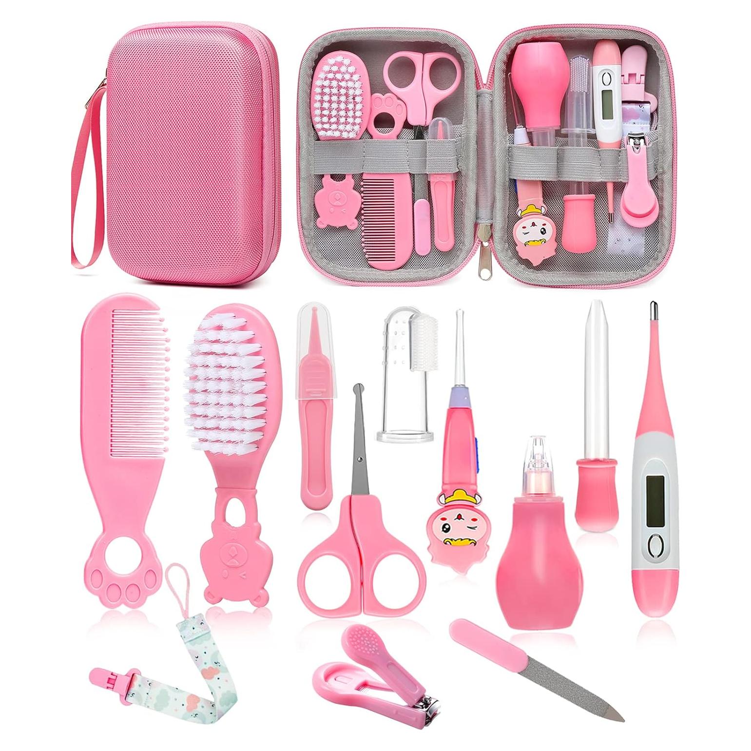 Kit de Cuidado y Aseo para Bebés Yasew Rosa - Completo y Seguro