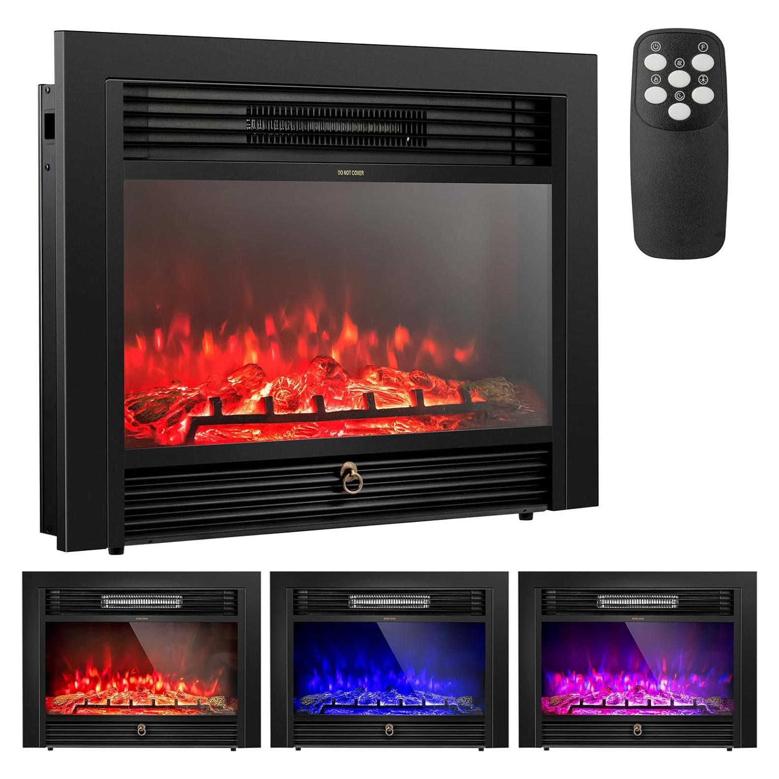 Chimenea Eléctrica ARLIME 72.39 cm con Control Remoto