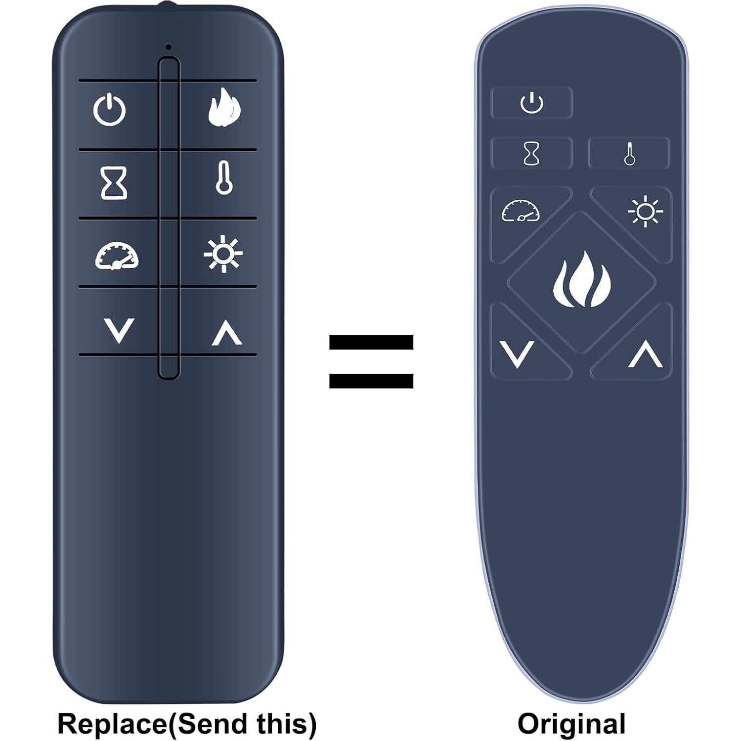 Control Remoto Reemplazo Twin Star ClassicFlame 2611042FGL