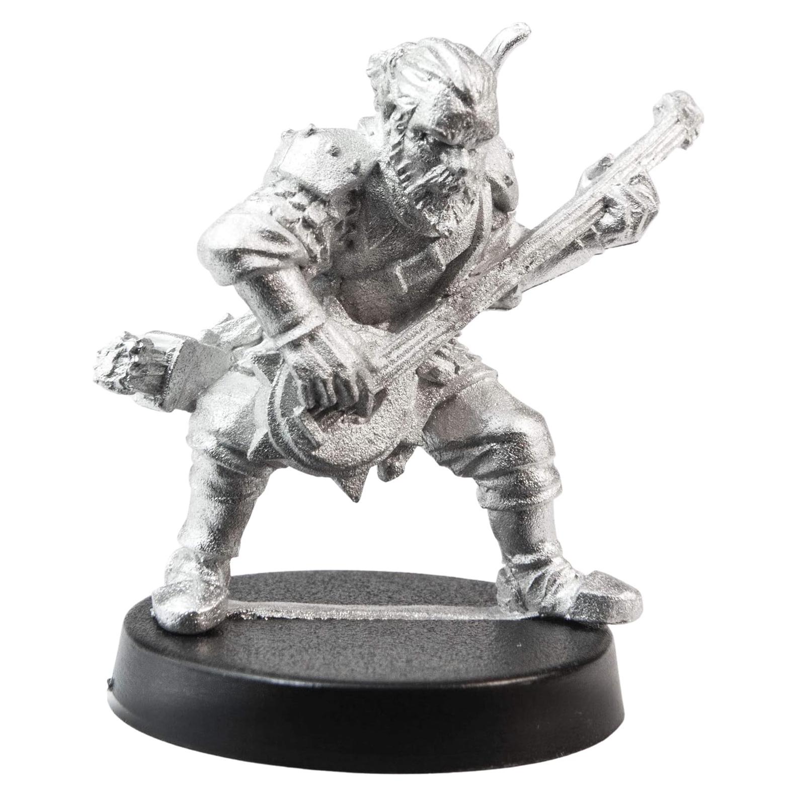 Miniatura Bardo Humano Stonehaven 33mm para Juegos de Mesa