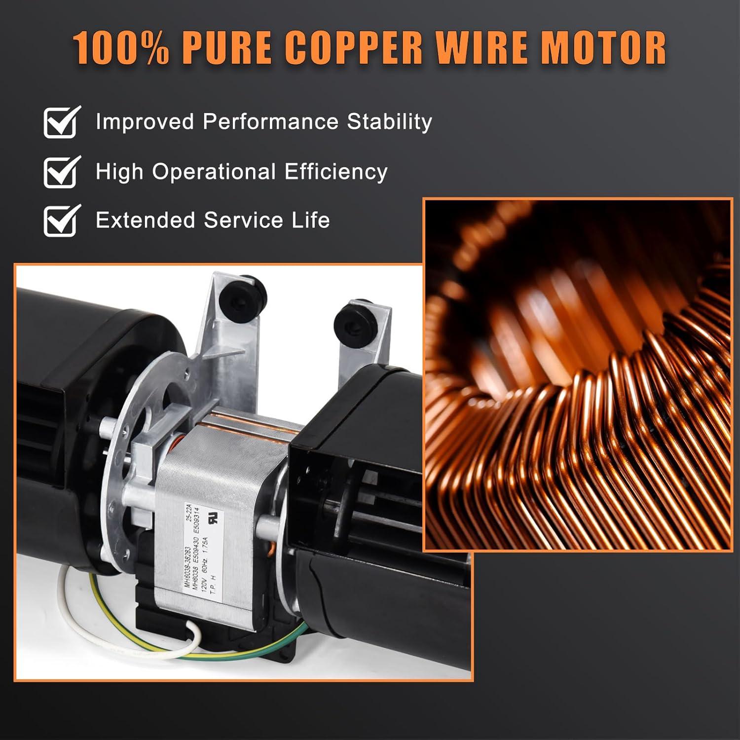 Kit Ventilador Chimenea Criditpid GFK-160A 160 CFM