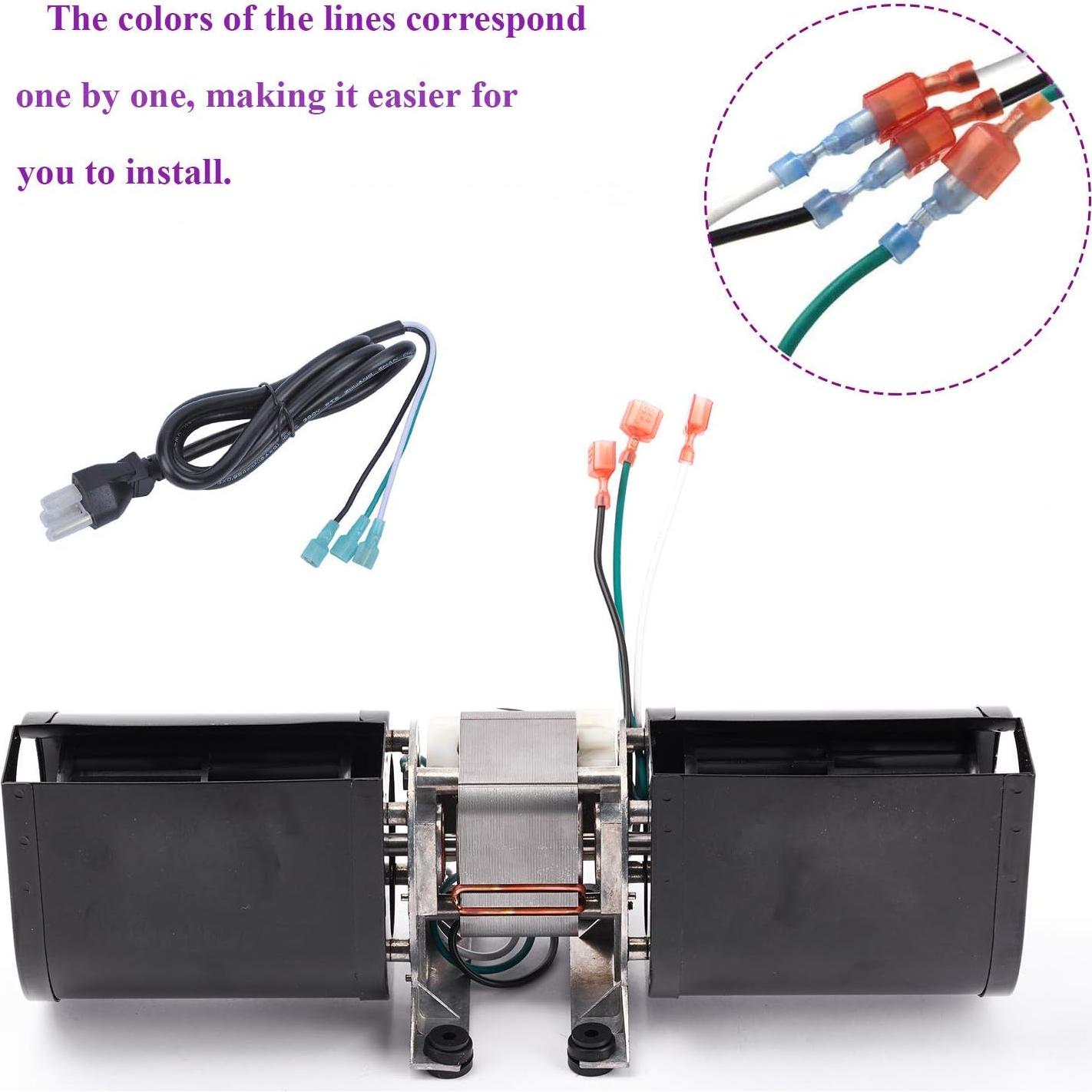 Kit Ventilador Chimenea Criditpid GFK-160A 160 CFM