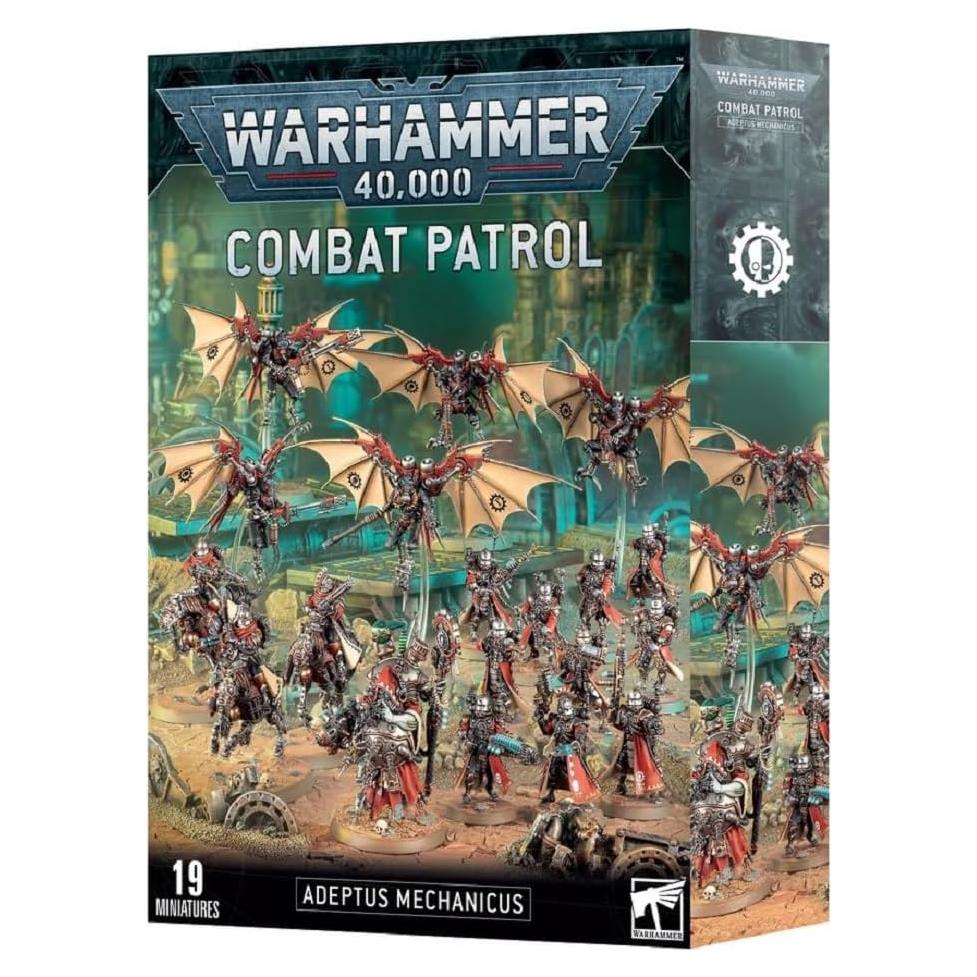 Warhammer 40K - Patrulla de Combate Adeptus Mechanicus 19 Miniaturas