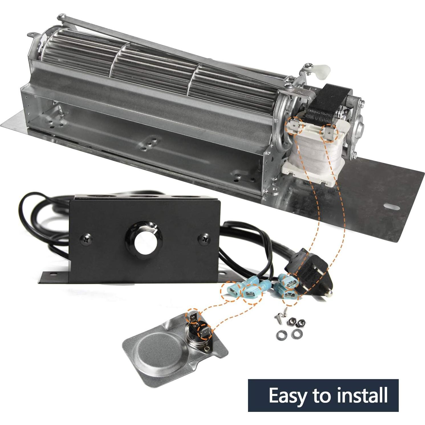 Ventilador de Chimenea Hongso FK24 118 CFM Silencioso