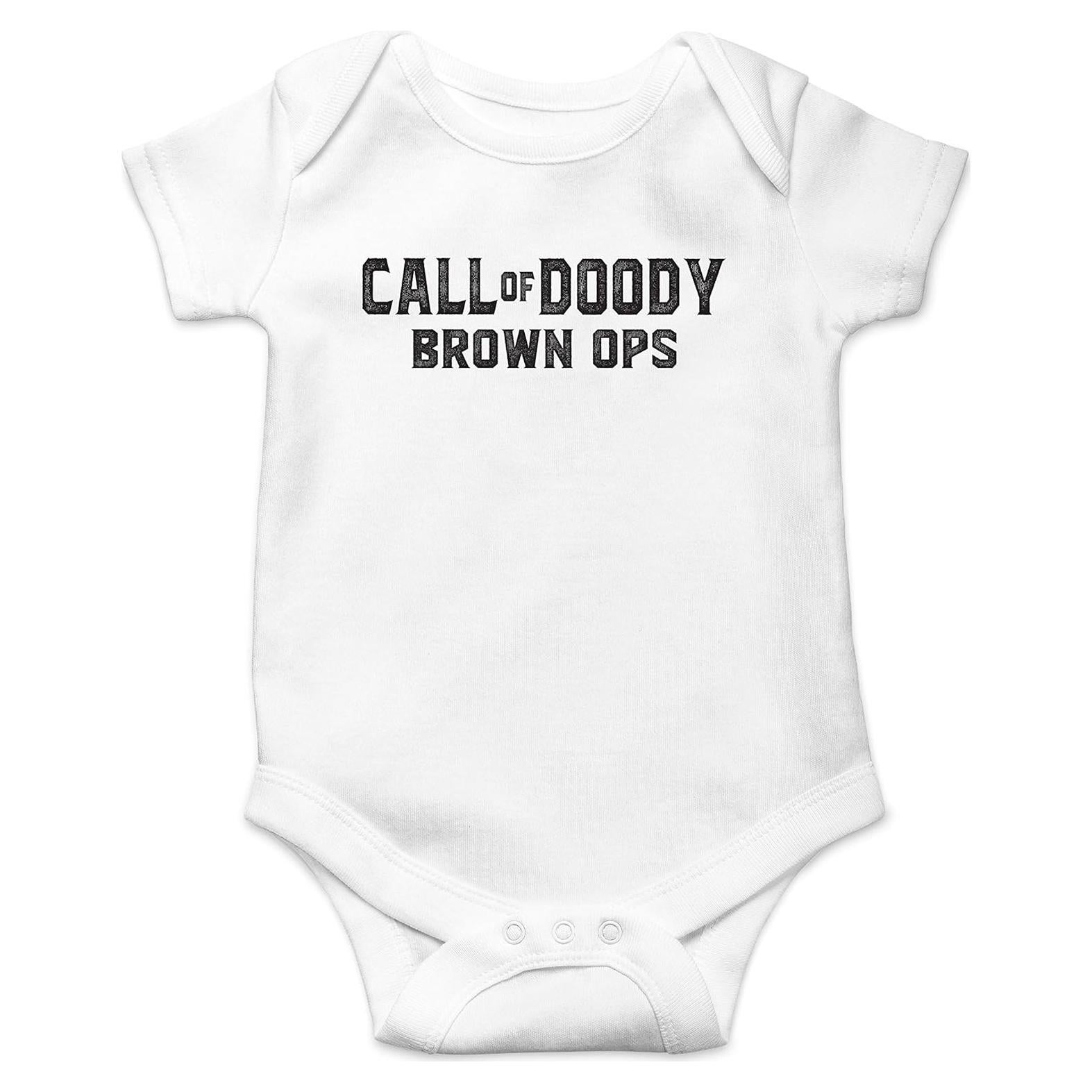 Body Divertido para Bebé Funnwear 6 Meses Blanco