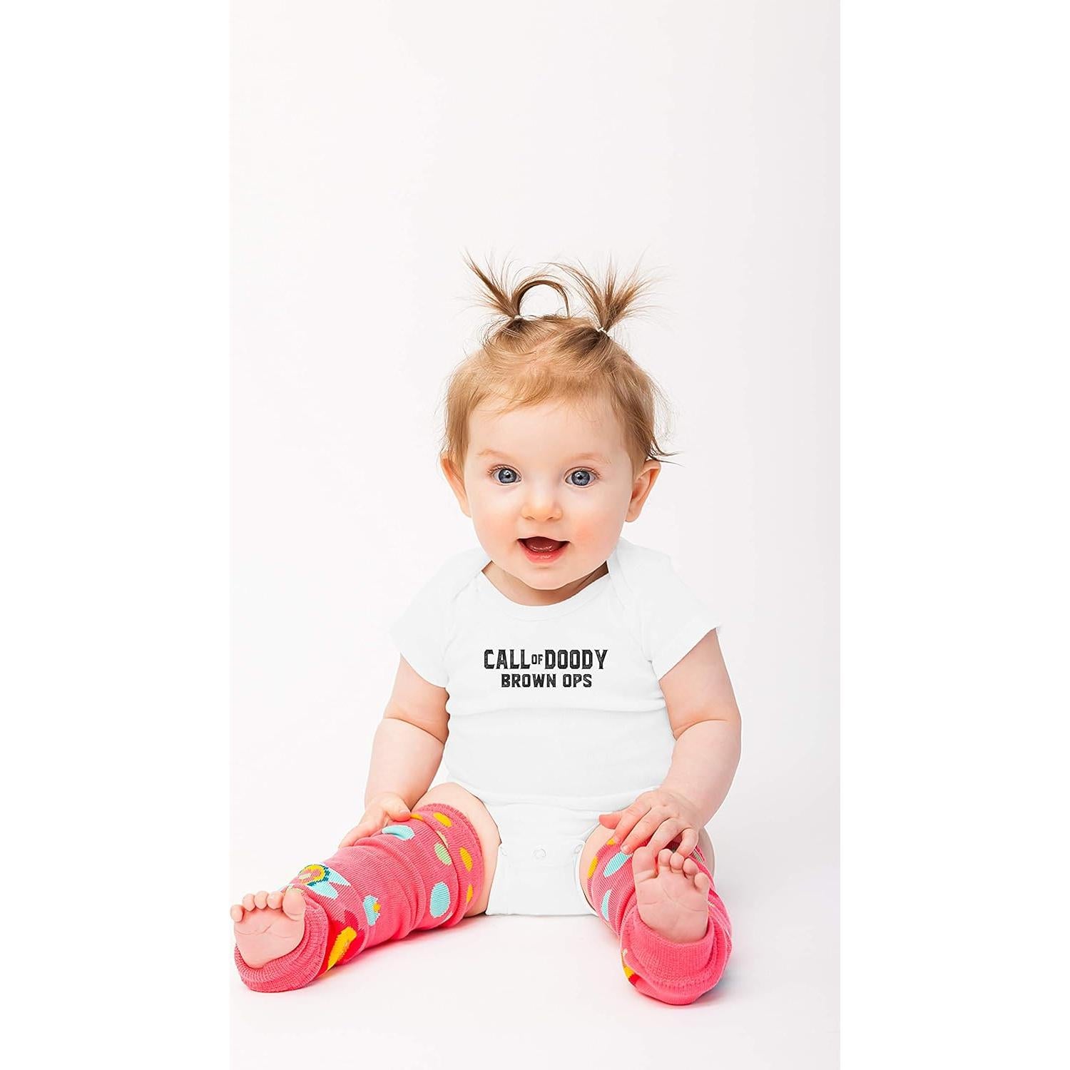 Body Divertido para Bebé Funnwear 6 Meses Blanco