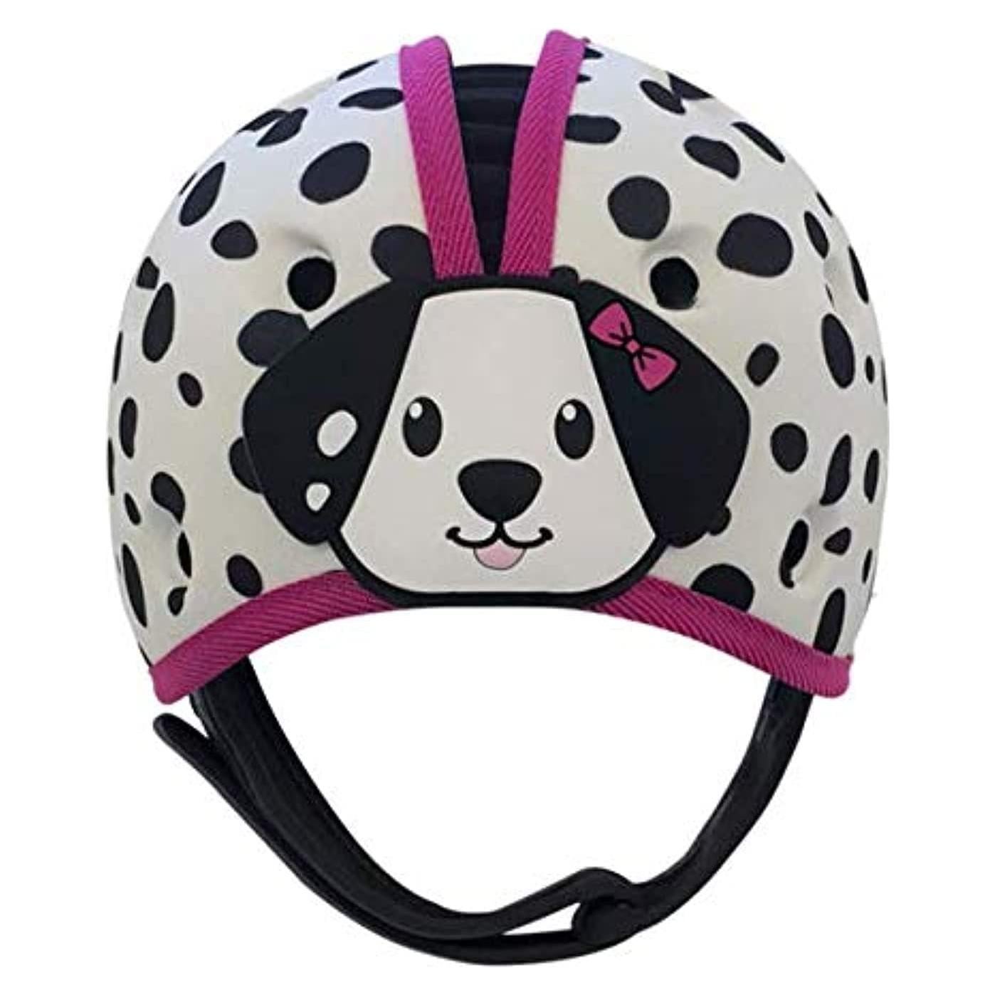 Casco Protector SafeheadBABY Dálmata Rosa para Bebés