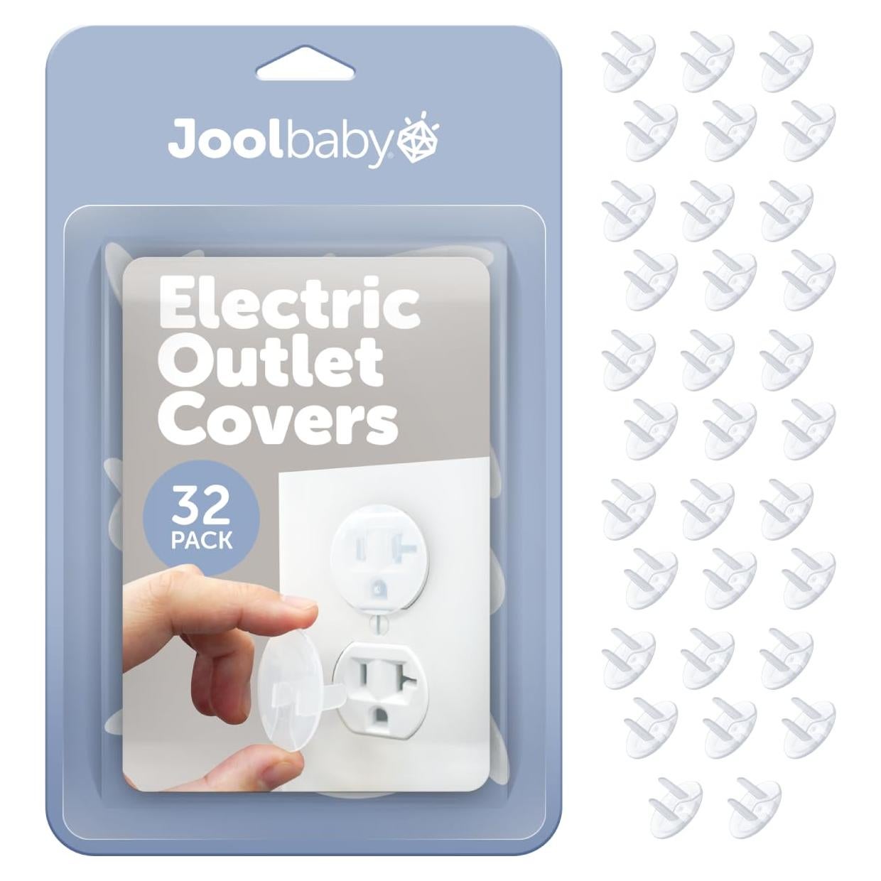 Cubiertas de Enchufe Jool Baby - Paquete de 32 Protectores