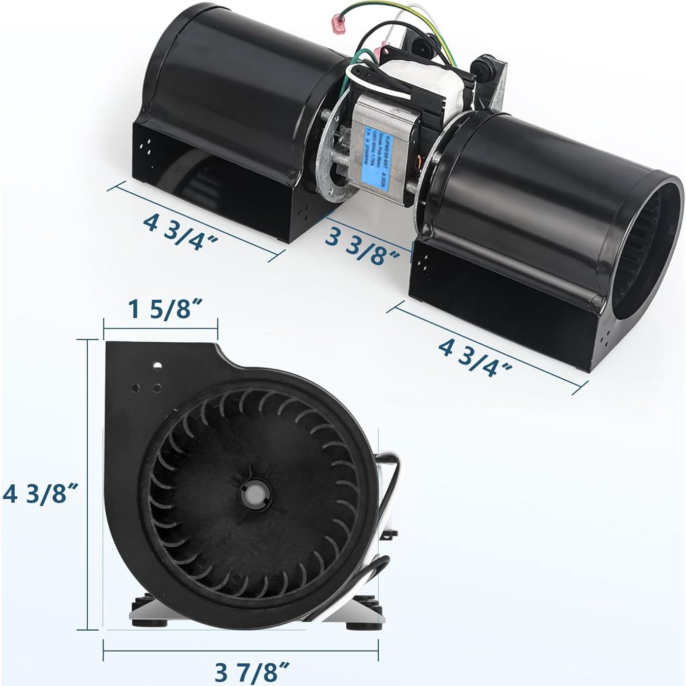 Ventilador de Reemplazo FlameDuty GFK-160A 160 CFM