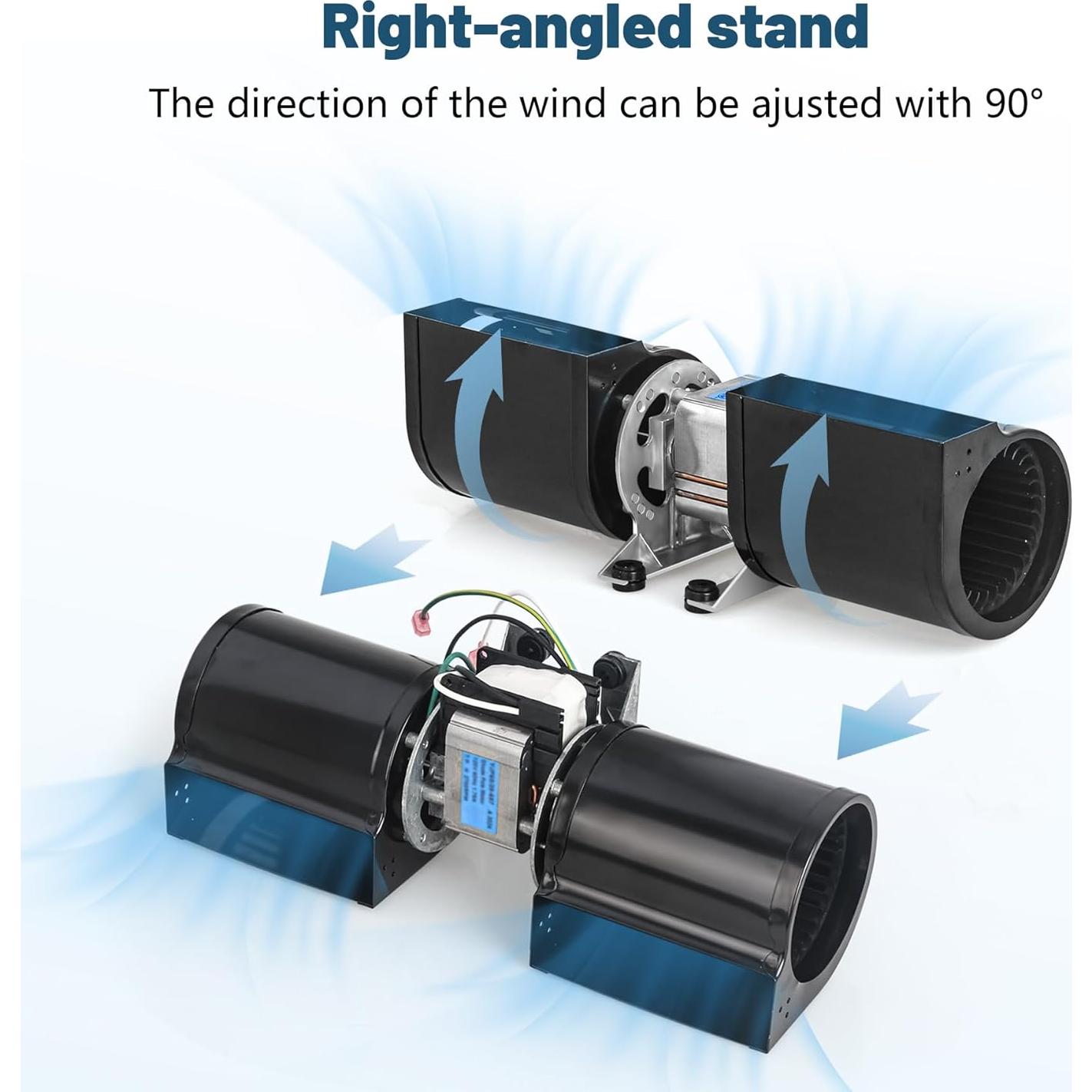 Ventilador de Reemplazo FlameDuty GFK-160A 160 CFM