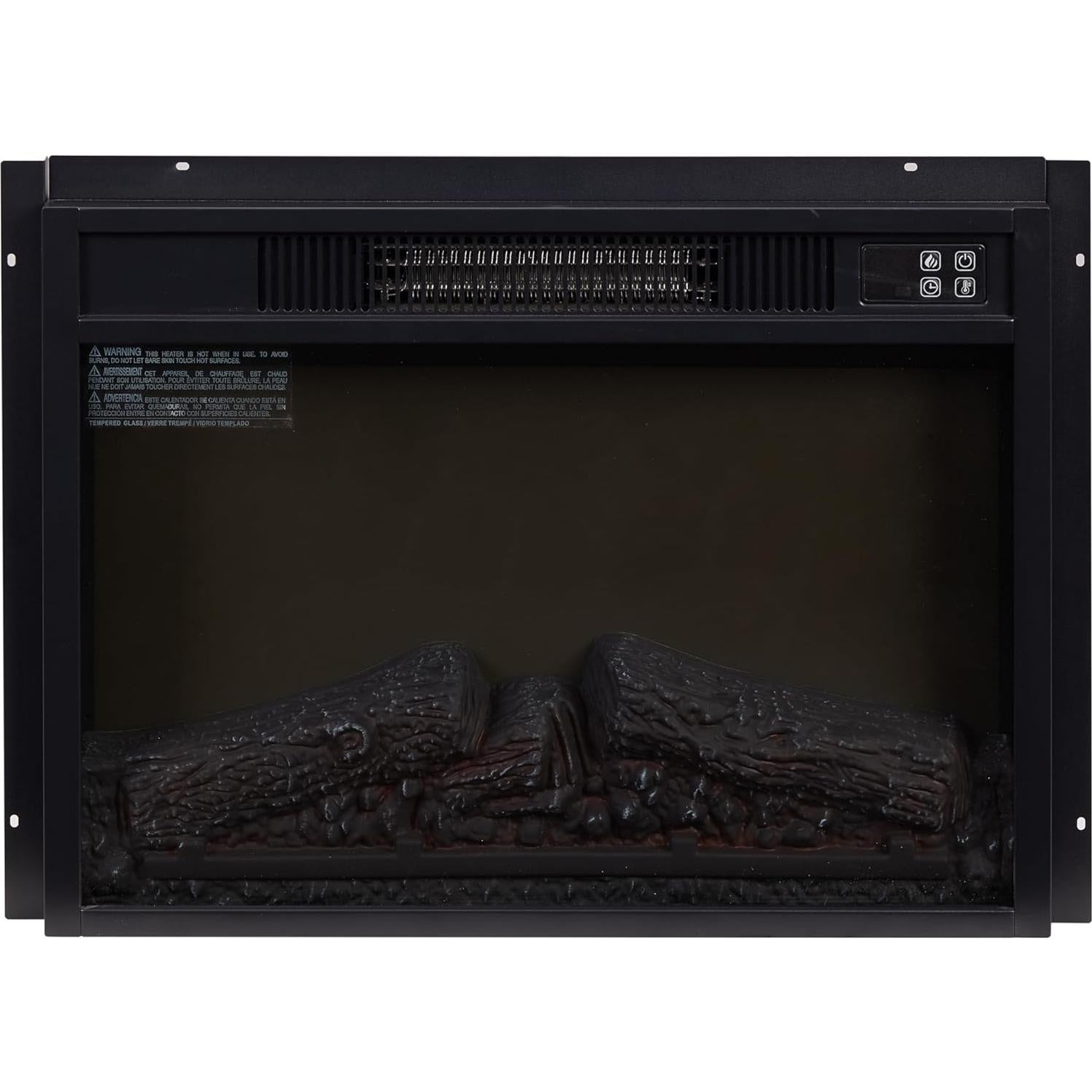 Chimenea Eléctrica Insertar QiMaiee 45.72 cm 1400W