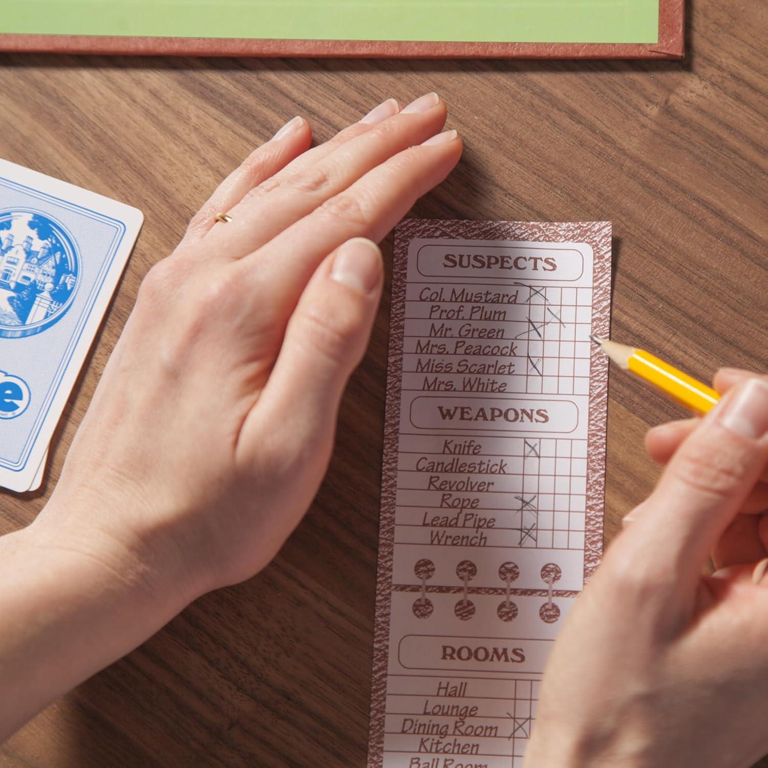 Juego de Mesa Clue Hasbro Gaming Edición 1986 para 3-6 Jugadores