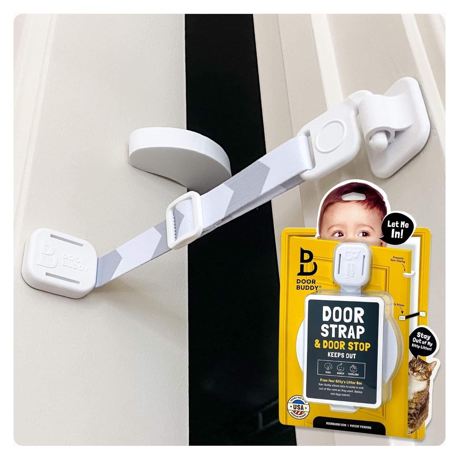 Puerta Buddy Correa Ajustable para Gatos y Bebés 25.4x15.2cm