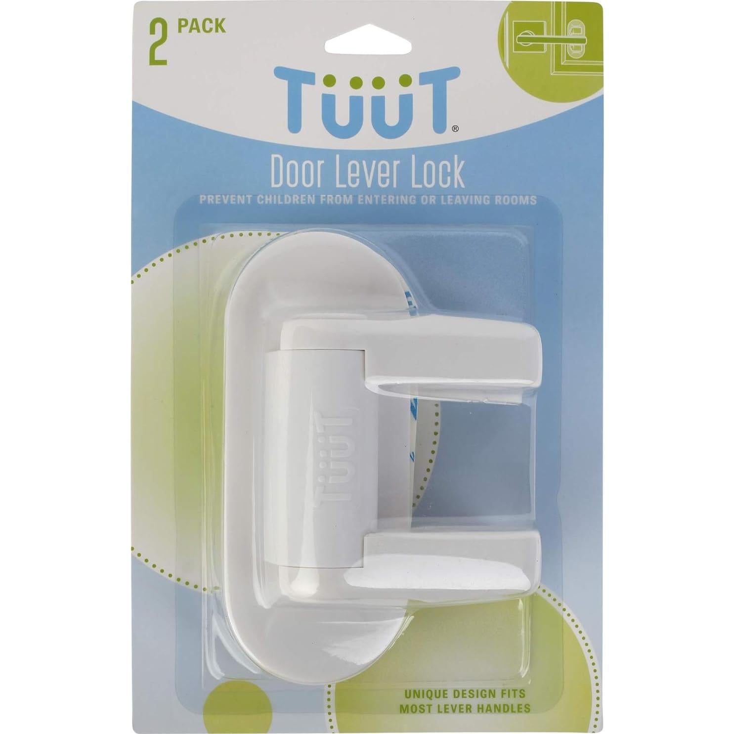 Bloqueo de Palanca de Puerta Tuut - Seguridad Infantil (Paquete de 2)