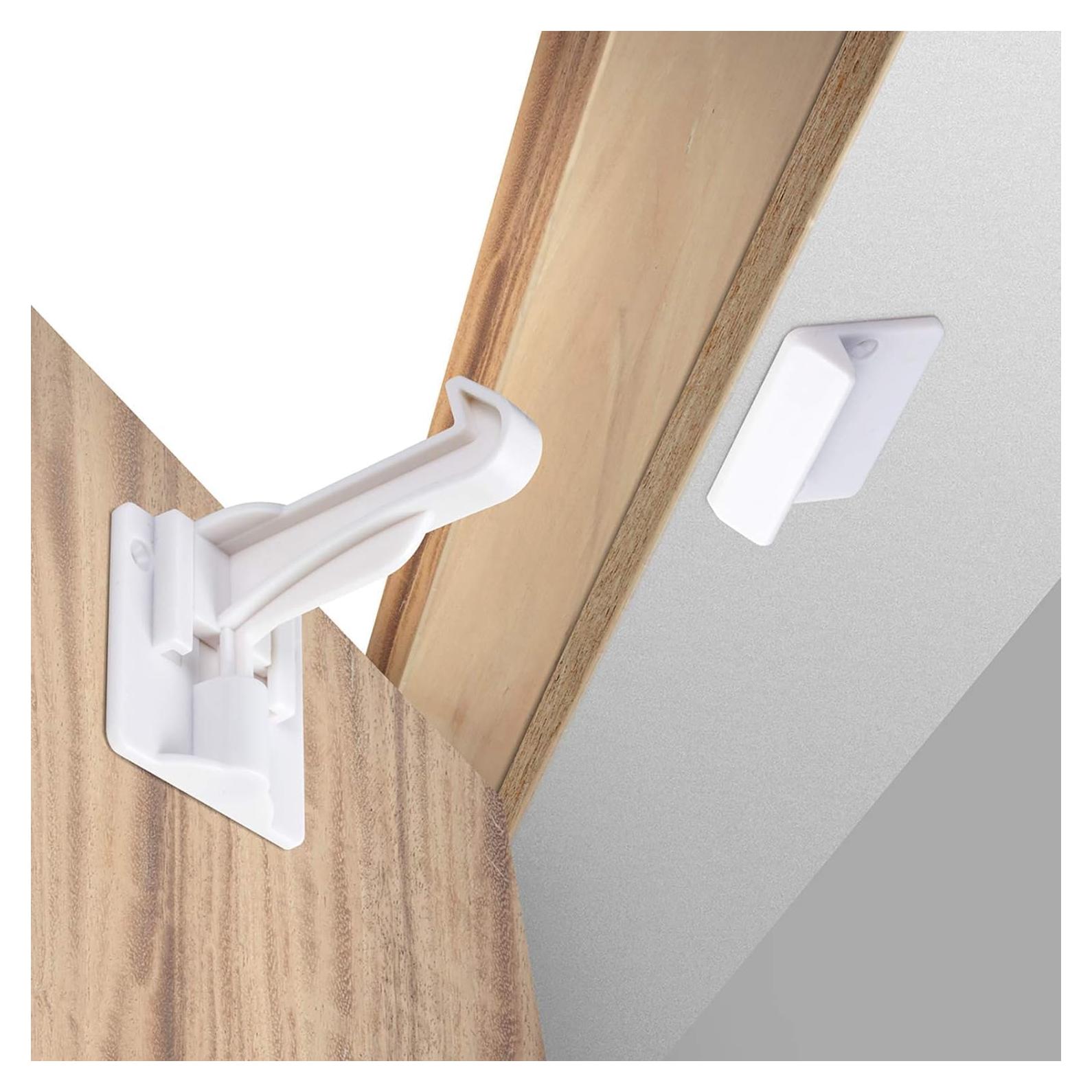 Cerraduras de Seguridad Mejoradas para Gabinetes - 10 Pzas