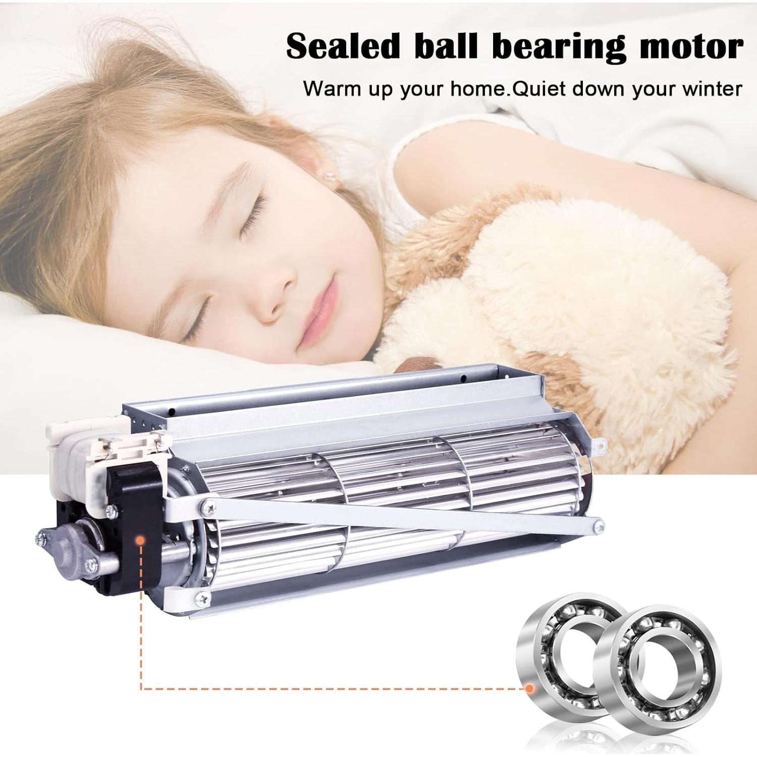 Ventilador Soplador de Chimenea Hiorucet GFK4 130 CFM