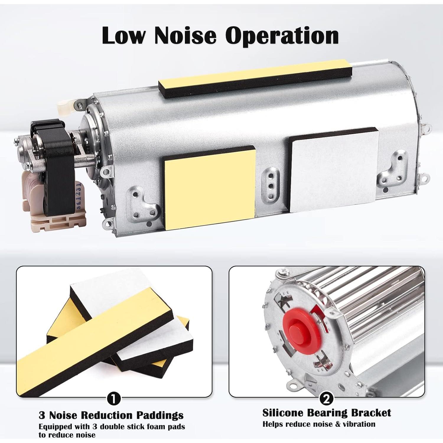 Ventilador Soplador de Chimenea Hiorucet GFK4 130 CFM